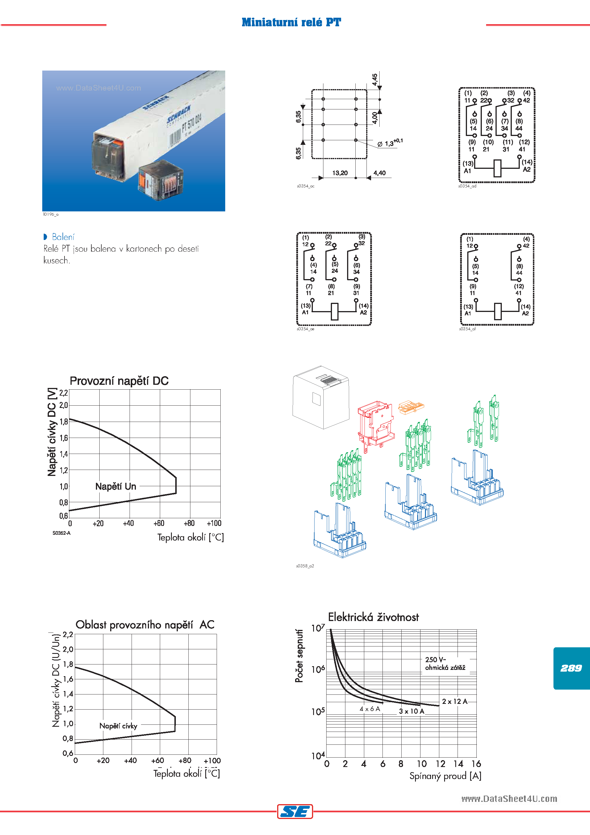 Datasheet YPT78704 - Relay page 2