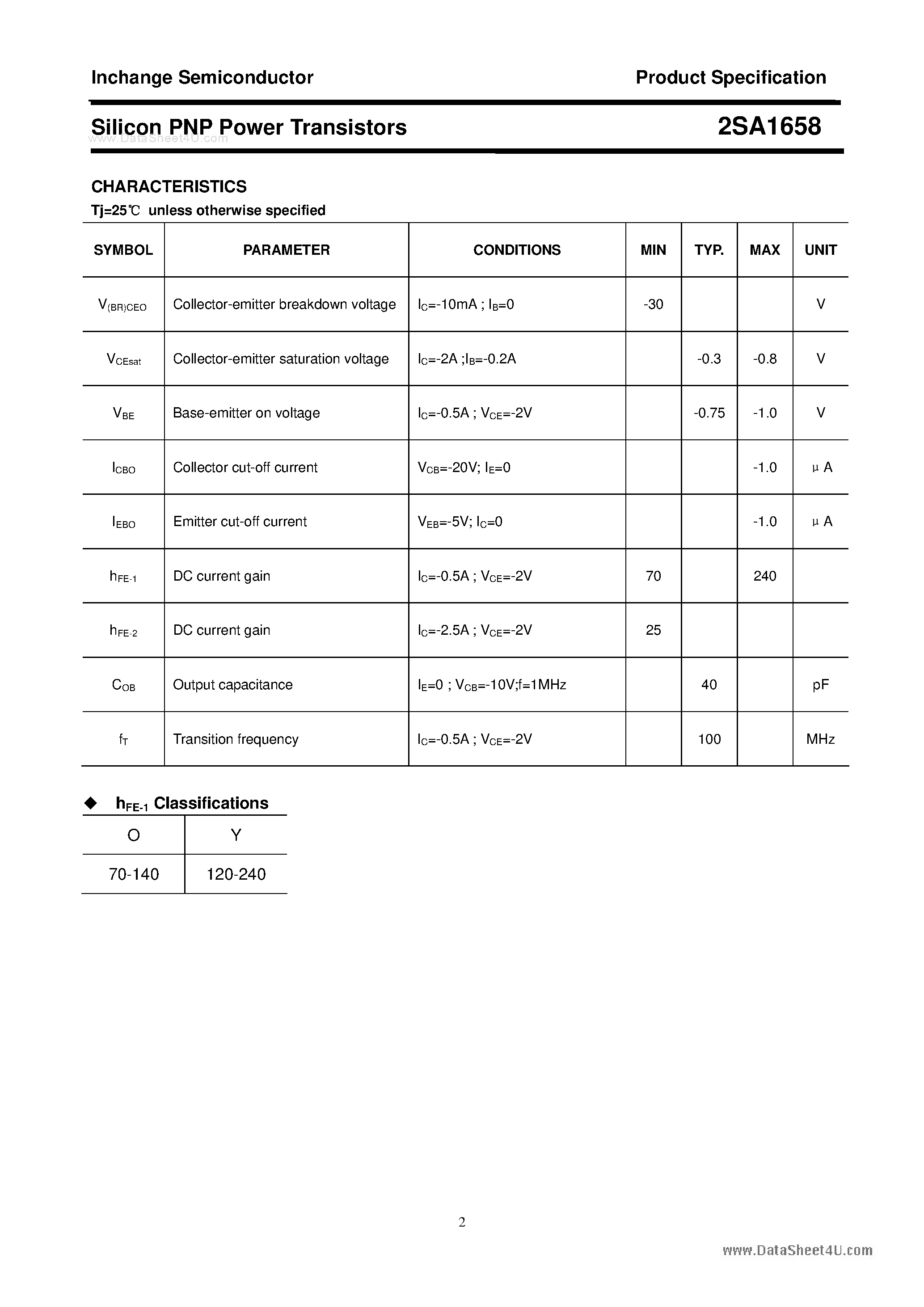 Даташит на микросхему A1658 страница 2 Даташит A1658 - Search -----> 2SA1658 страница 2