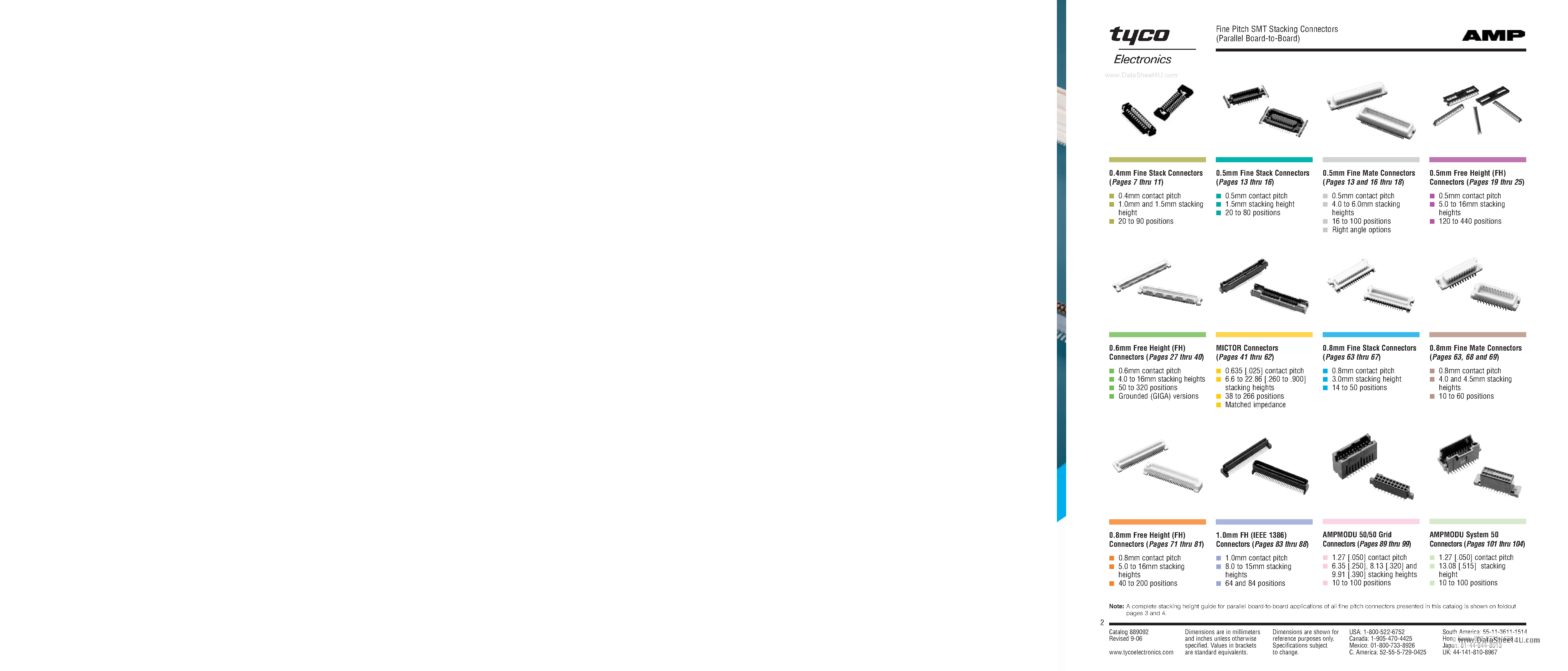 Datasheet 1-5316318-1 page 2 Datasheet 1-5316318-1 - Connectors page 2