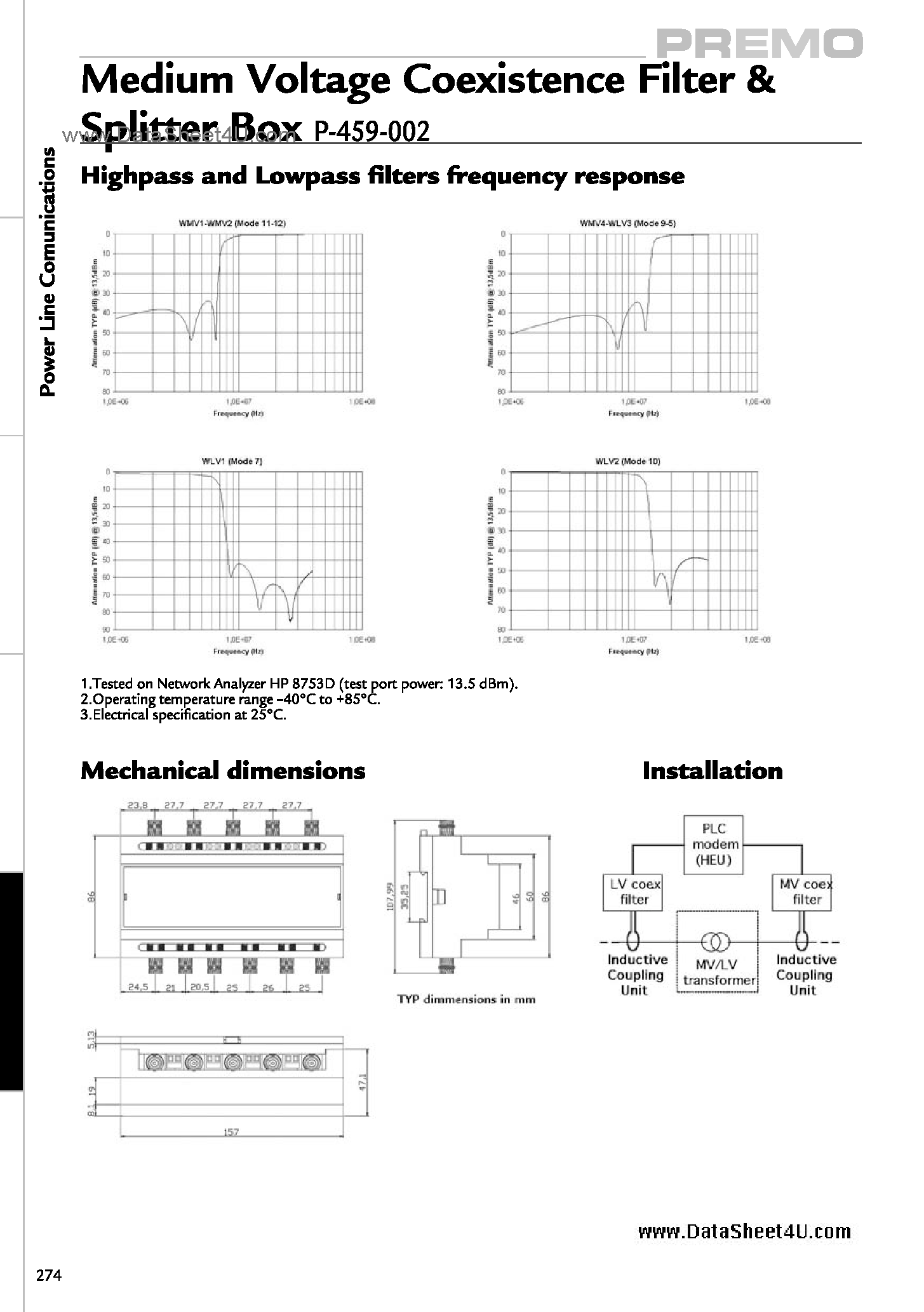 Datasheet P-459-002 page 2 Datasheet P-459-002 - PLC Accessories page 2
