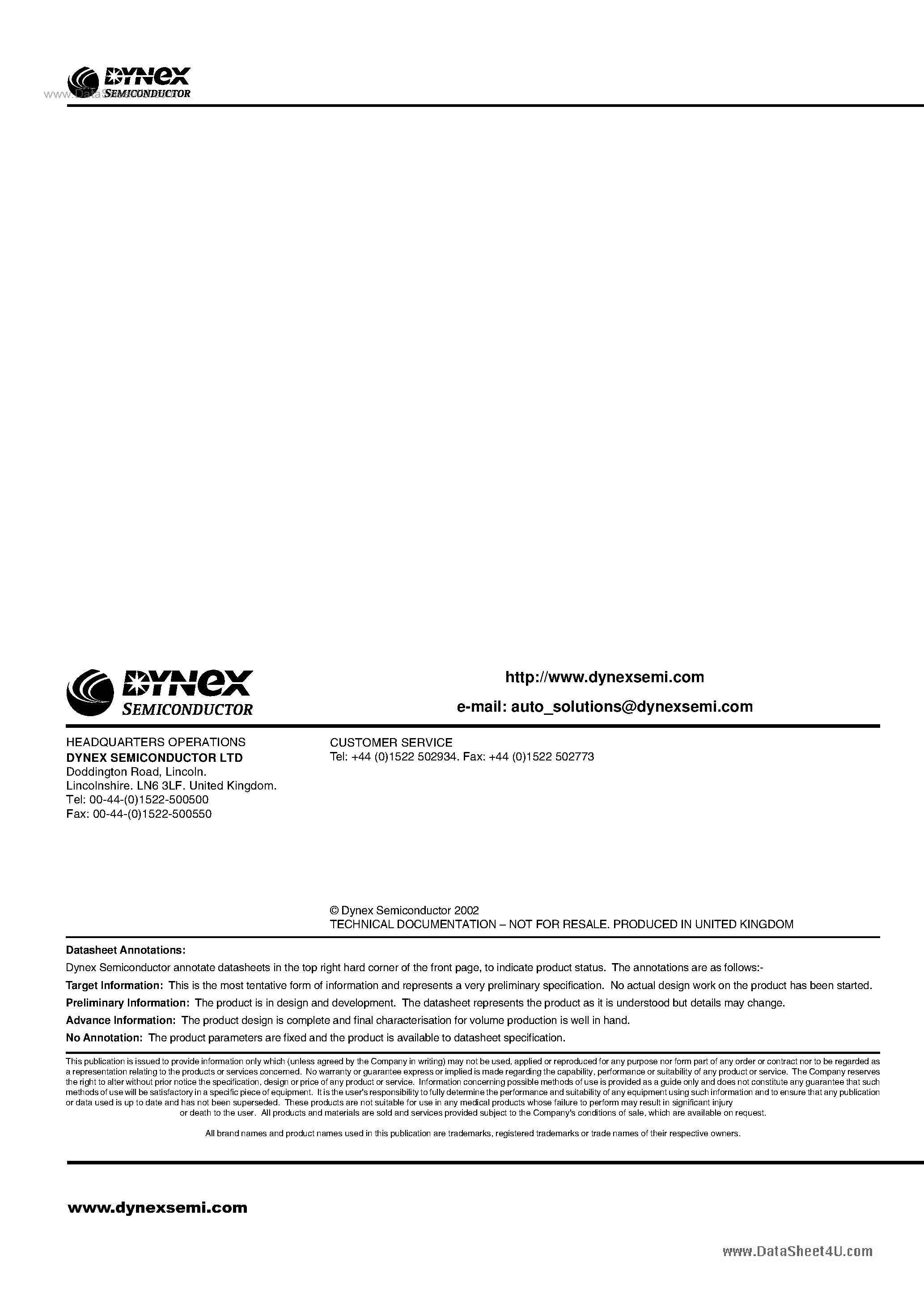 Datasheet AC2001 - 75-80ghz Millimetre Wave Gunn Diode Oscillator page 2