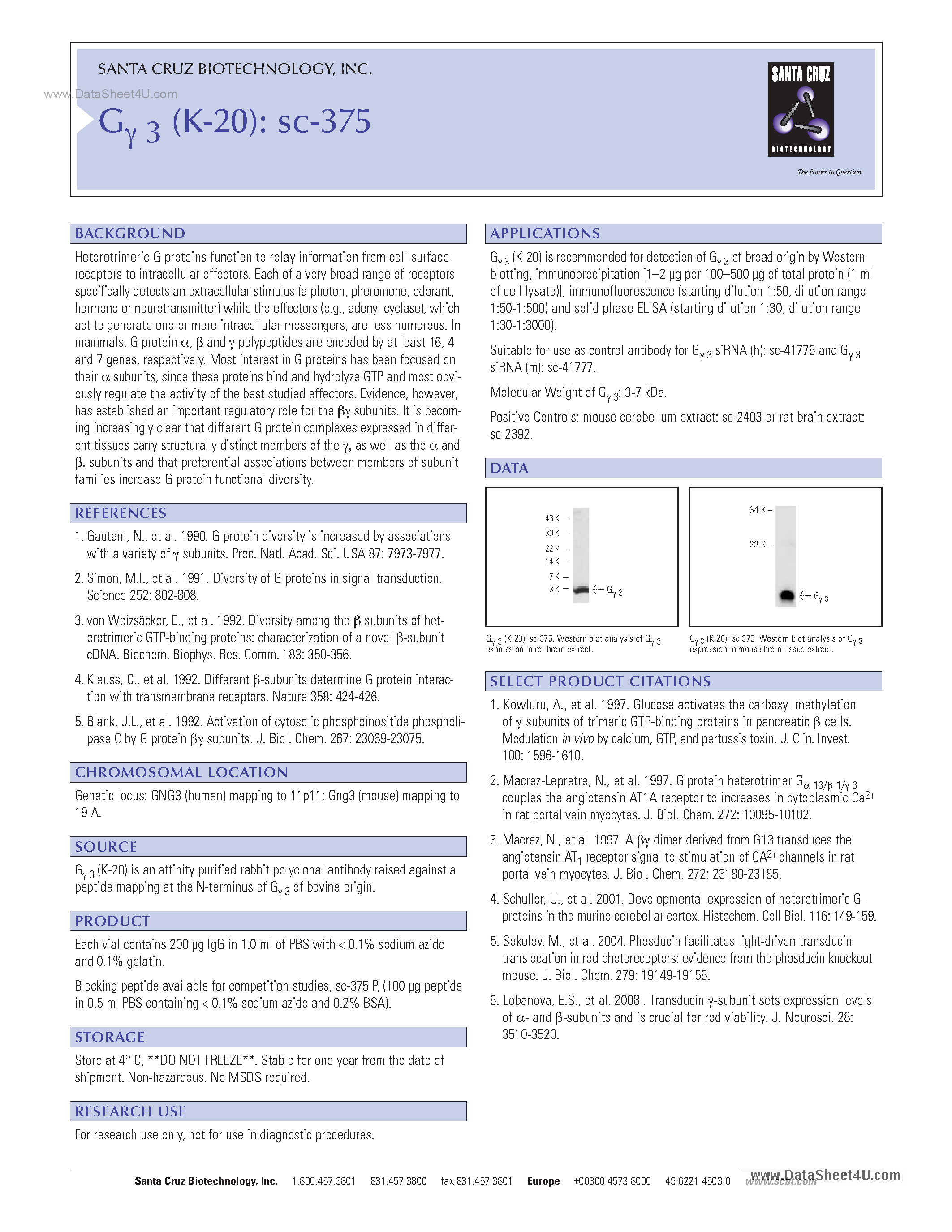 Даташит на микросхему SC-375 страница 1 Даташит SC-375 - K-20 страница 1