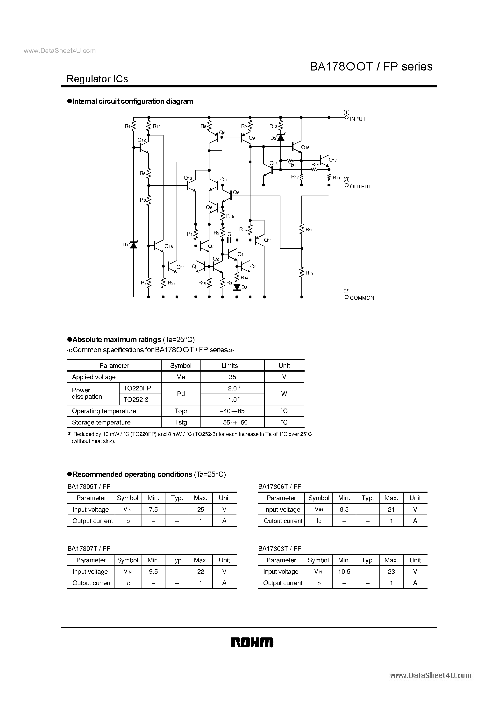 Datasheet 17809T page 2 Datasheet 17809T - Search -----> BA17809T page 2