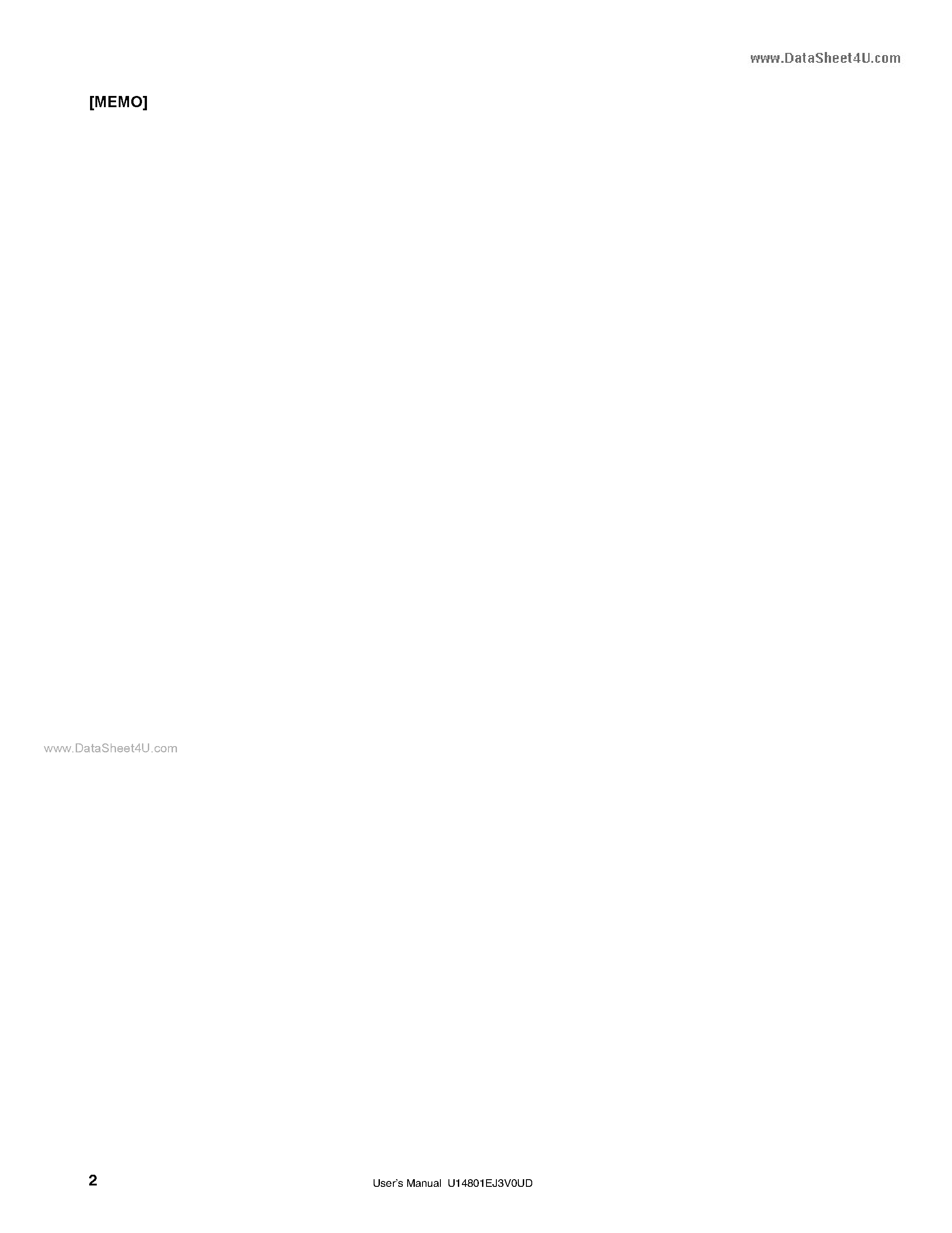 Даташит на микросхему UPD789071 страница 2 Даташит UPD789071 - 8-bit single-chip microcomputer страница 2