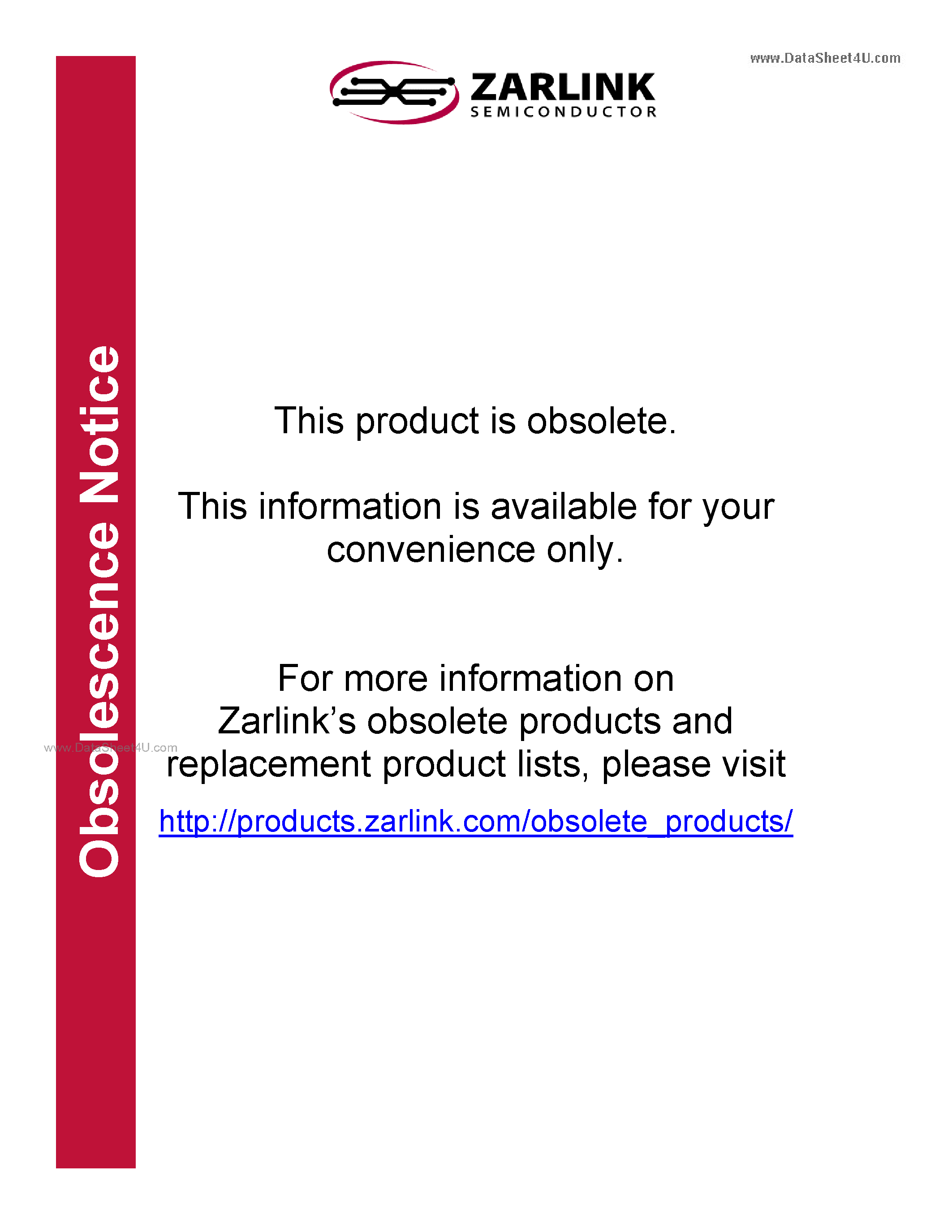 Datasheet MV95308 - 30MHz 8-BIT CMOS VIDEO DAC page 1