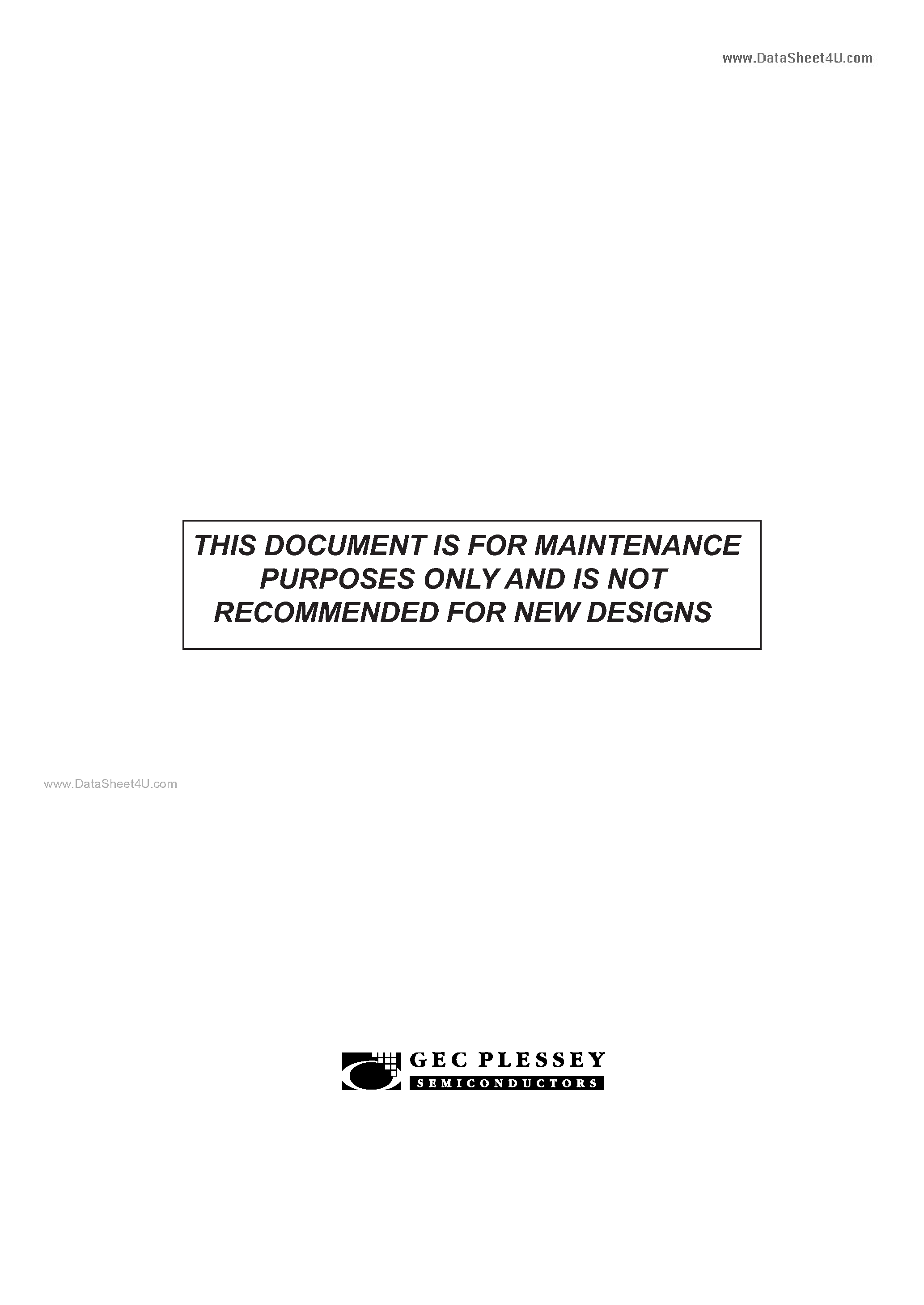 Datasheet MV95308 - 30MHz 8-BIT CMOS VIDEO DAC page 2