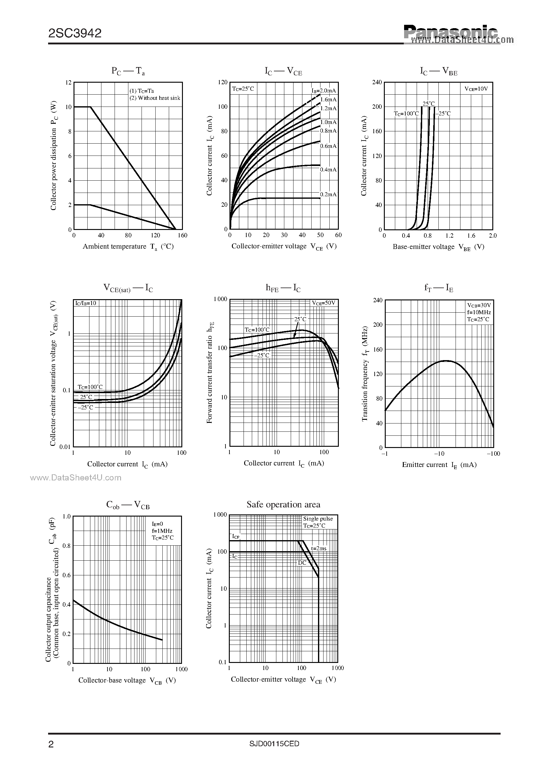 Datasheet C3942 page 2 Datasheet C3942 - Search -----> 2SC3942 page 2