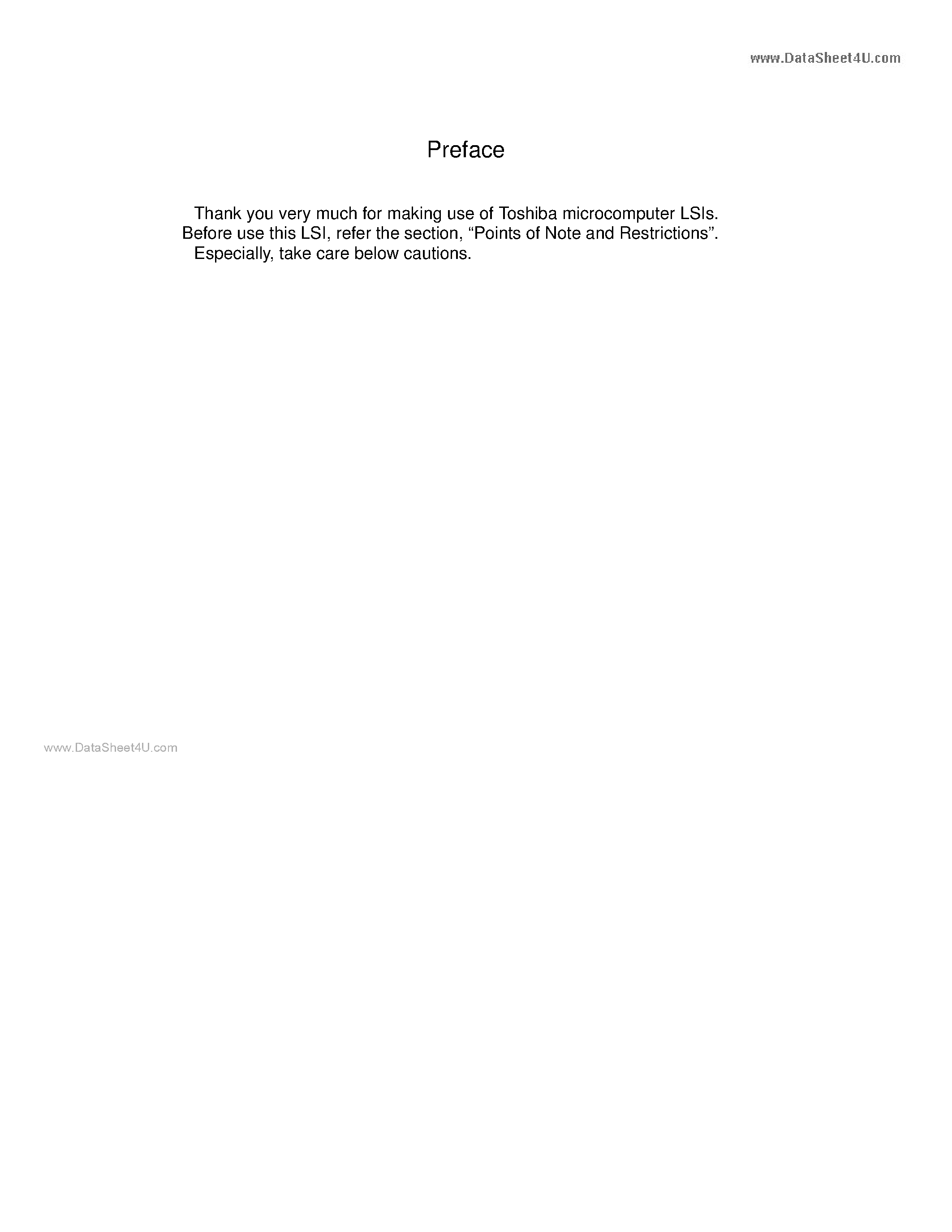 Даташит на микросхему TMP91CY28 страница 2 Даташит TMP91CY28 - Original CMOS 16-Bit Microcontroller страница 2