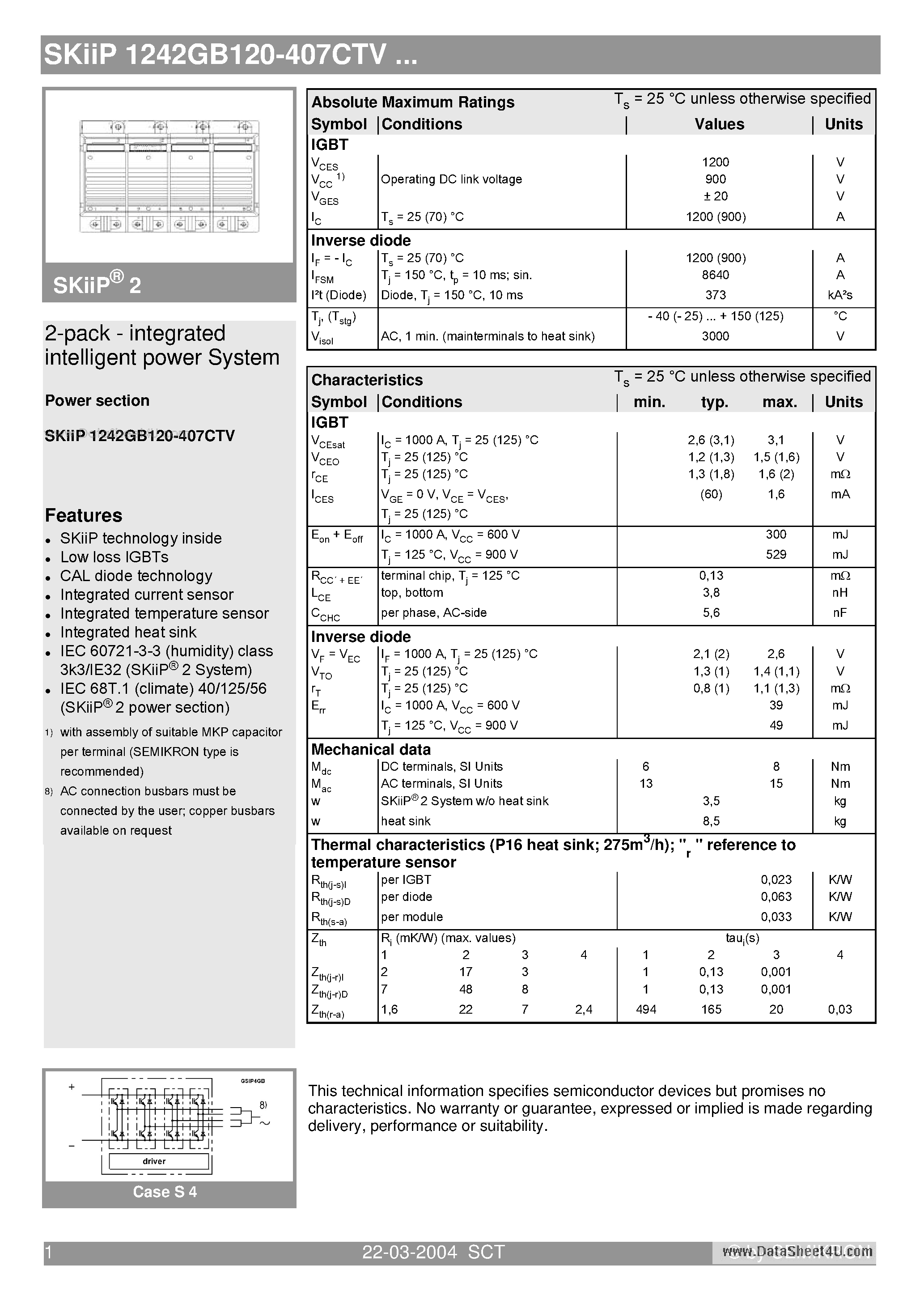 Datasheet 1242GB120-407CTV - 2-pack - integrated intelligent power System page 1