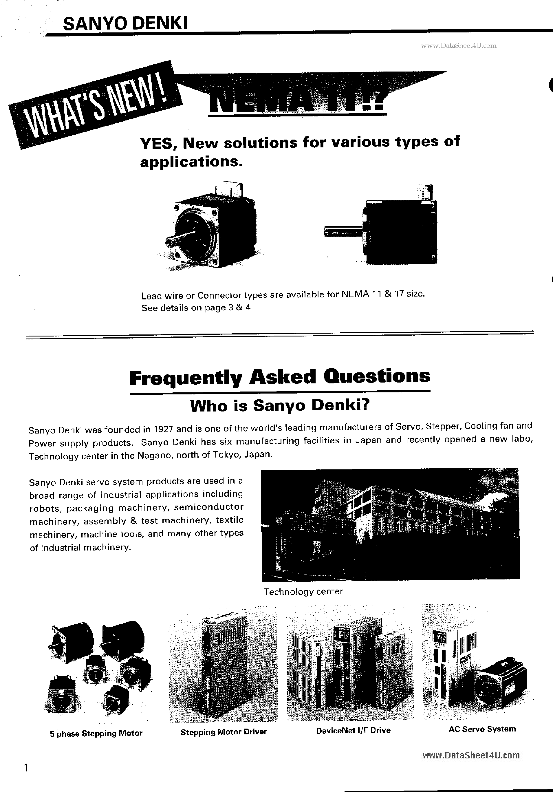 Datasheet 103H3205 - 2-phase Stepping Motor page 2