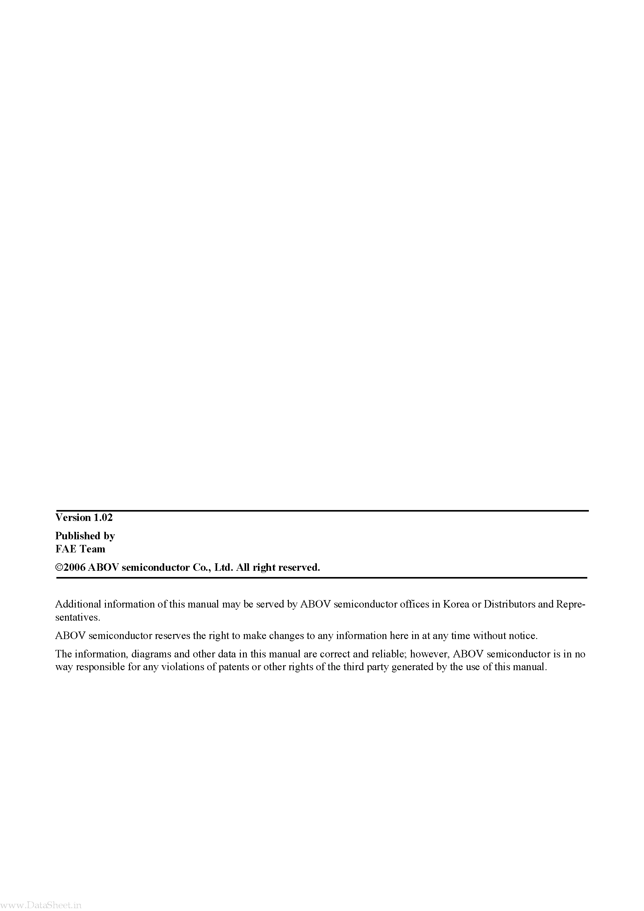 Даташит MC80F0704 - (MC80F0x0x) 8-BIT SINGLE-CHIP MICROCONTROLLERS страница 2