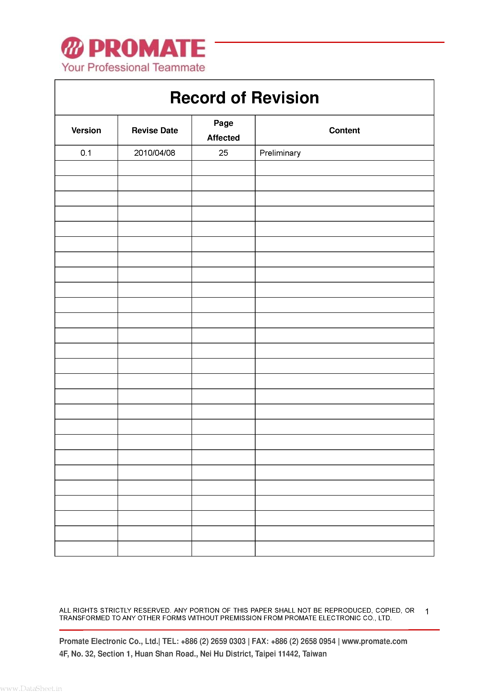 Datasheet 97G104V1N0F-2 - TFT-LCD Panel page 2