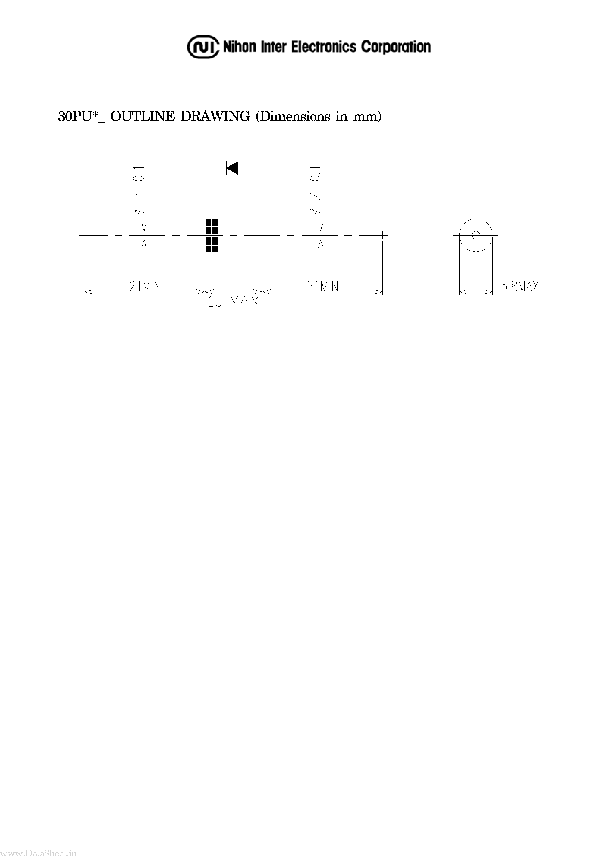 Datasheet 30PUA60 page 2 Datasheet 30PUA60 - DIODE page 2