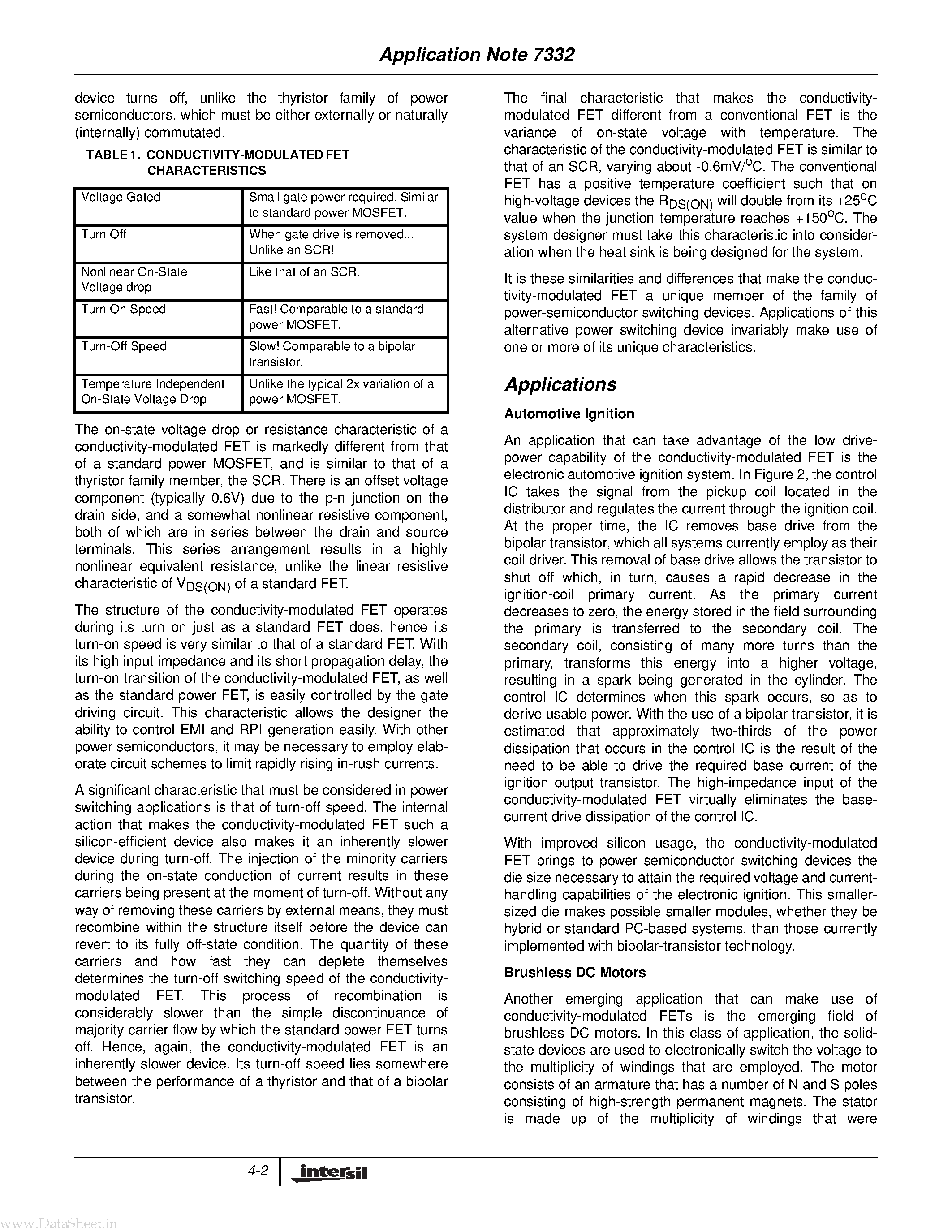 Даташит AN7332 - Field-Effect Transistors страница 2