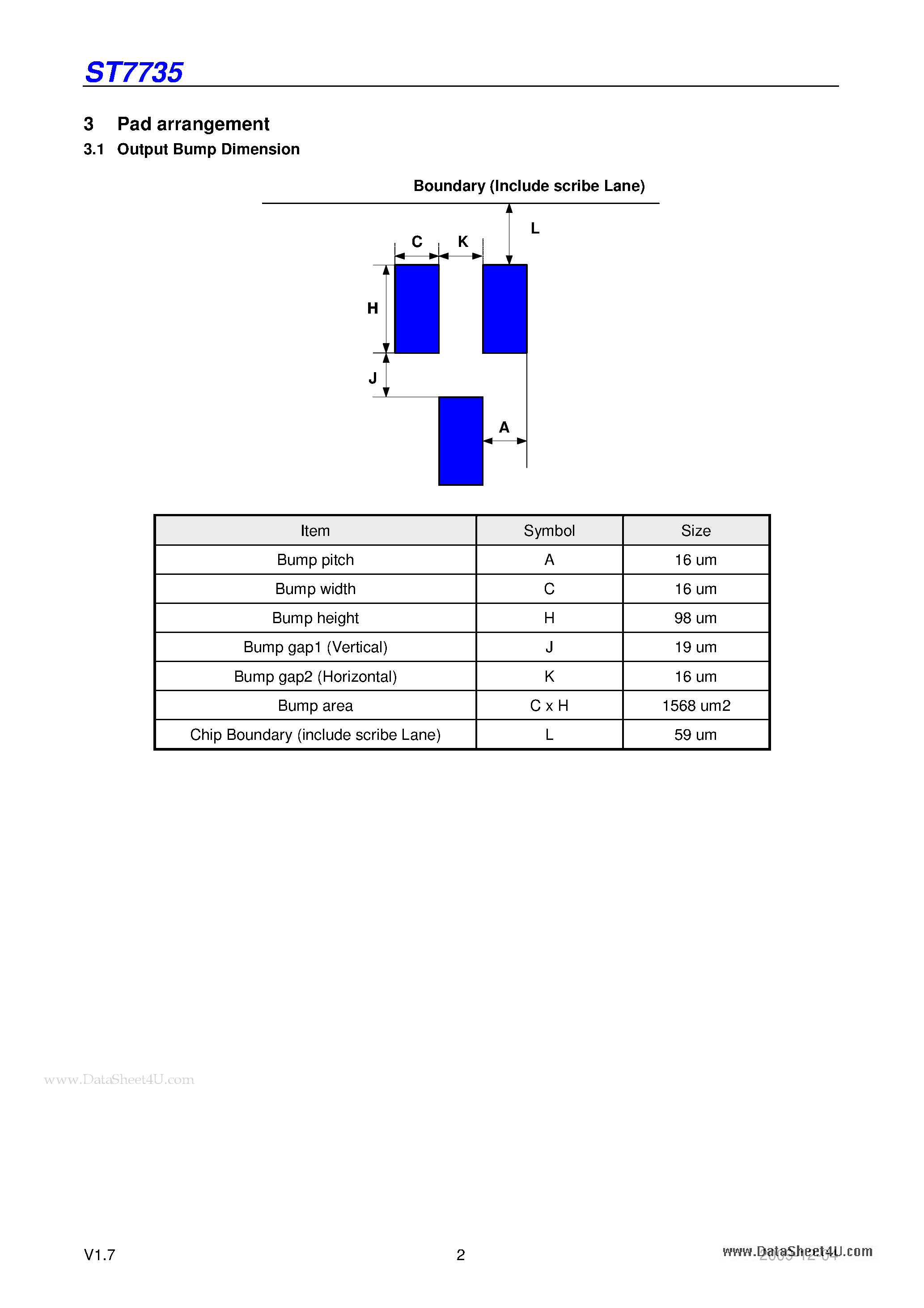Даташит ST7735 - 262K Color Single-Chip TFT Controller/Driver страница 2