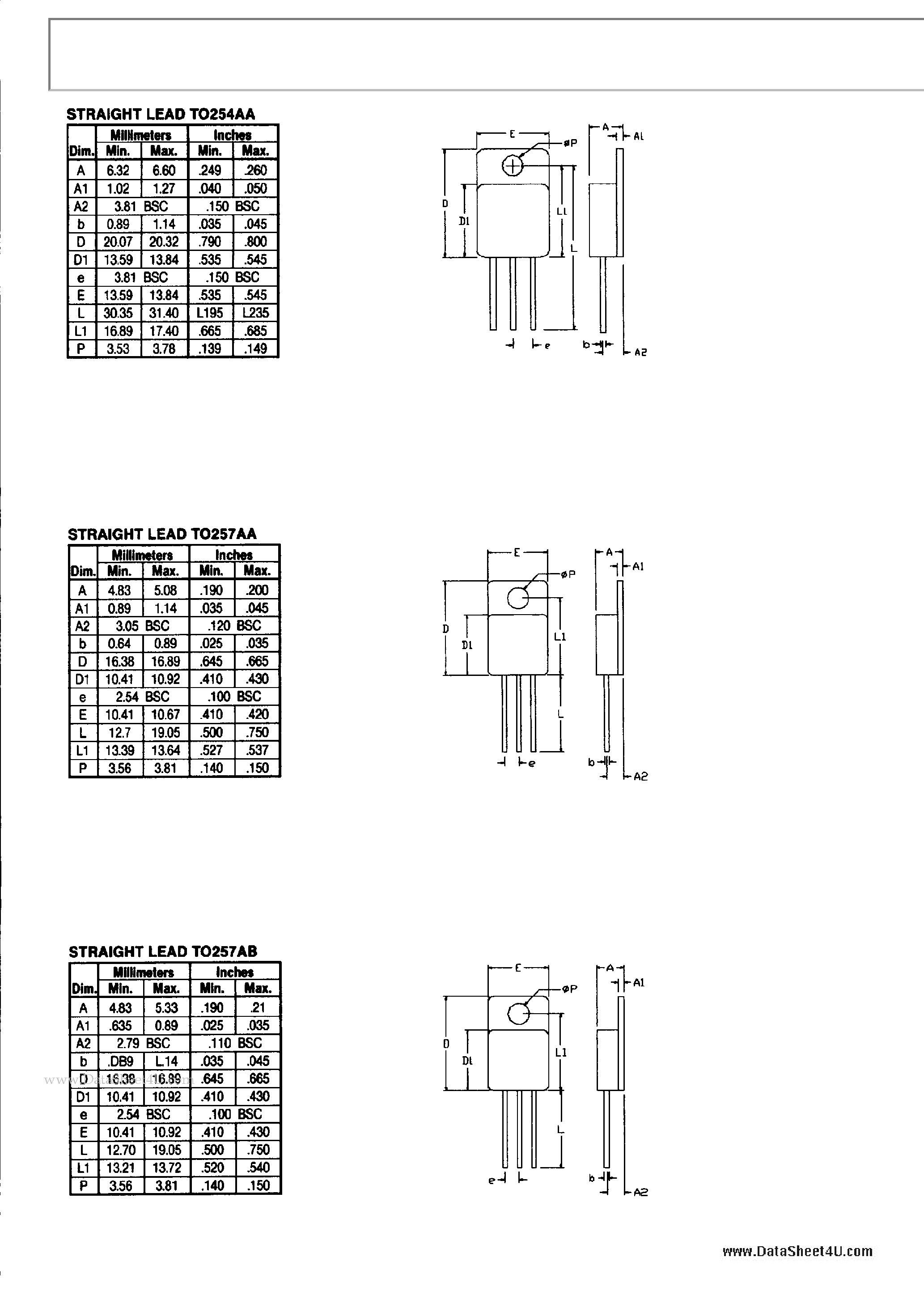 Datasheet SM1Rxx page 2 Datasheet SM1Rxx - RECTIFIER DIODES page 2