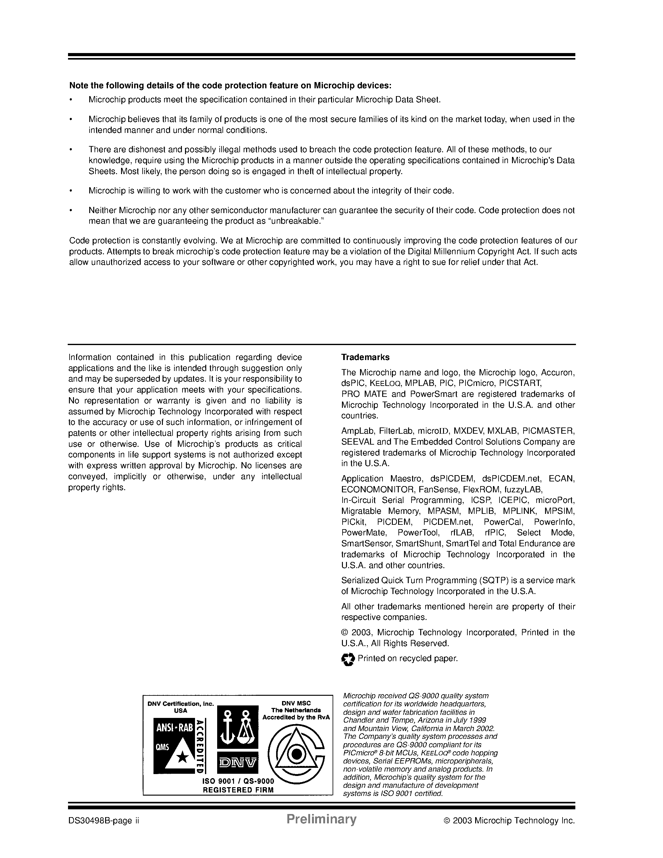 Даташит PIC16F737 - CMOS Flash-based 8-bit Microcontroller страница 2