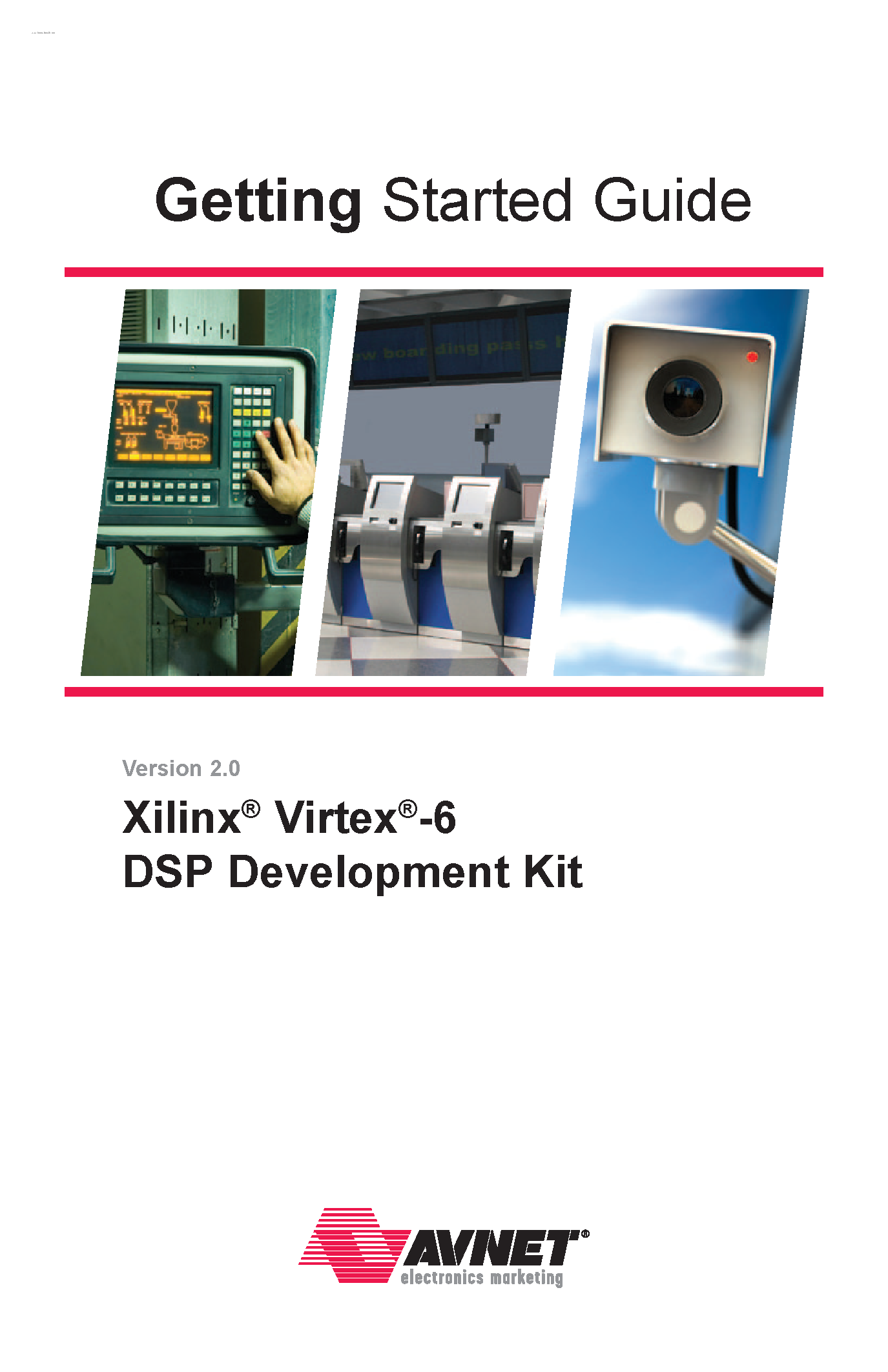 Даташит AES-V6DSP2-LX240T-G-02 - DSP Development Kit страница 1