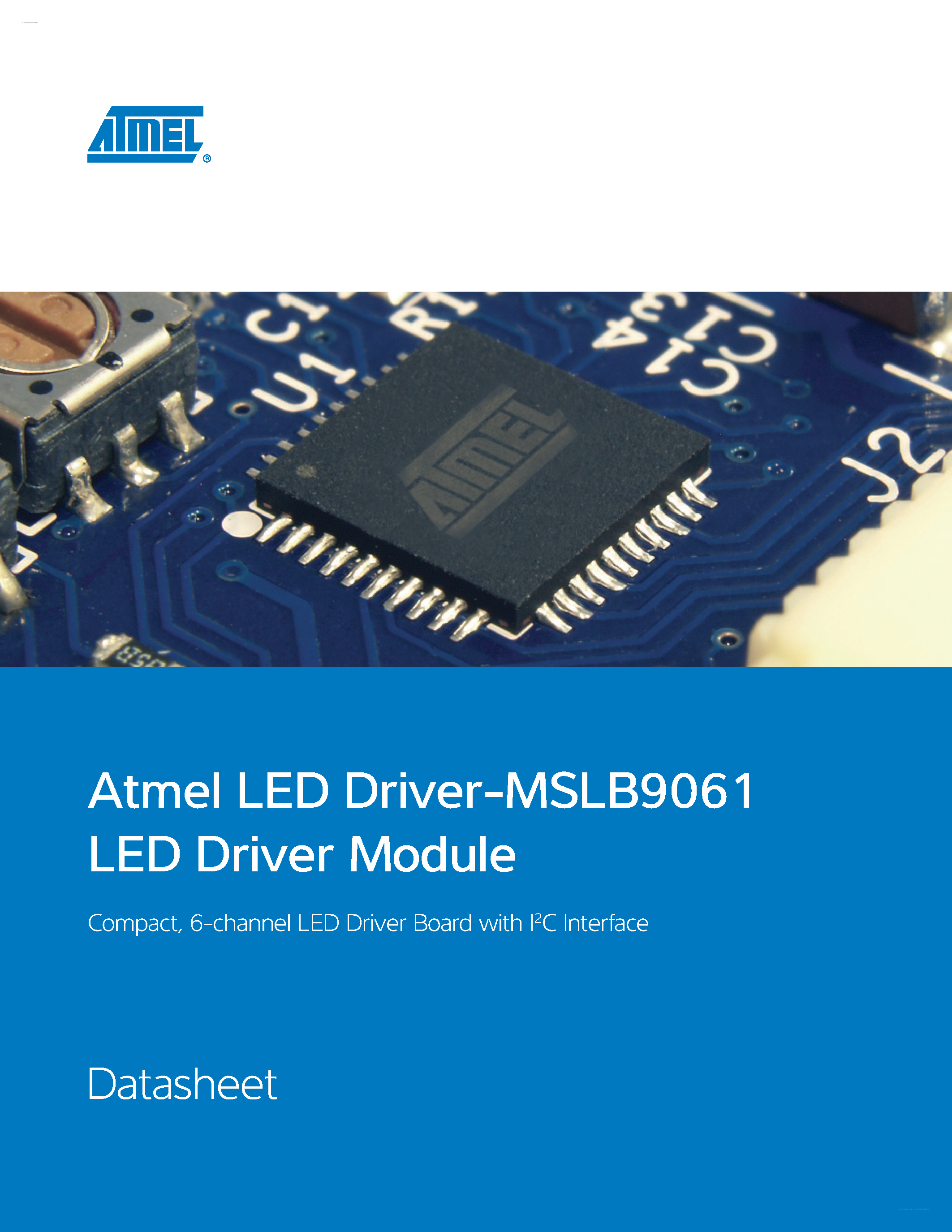Datasheet MSLB9061 - 6-channel LED Driver Board page 1