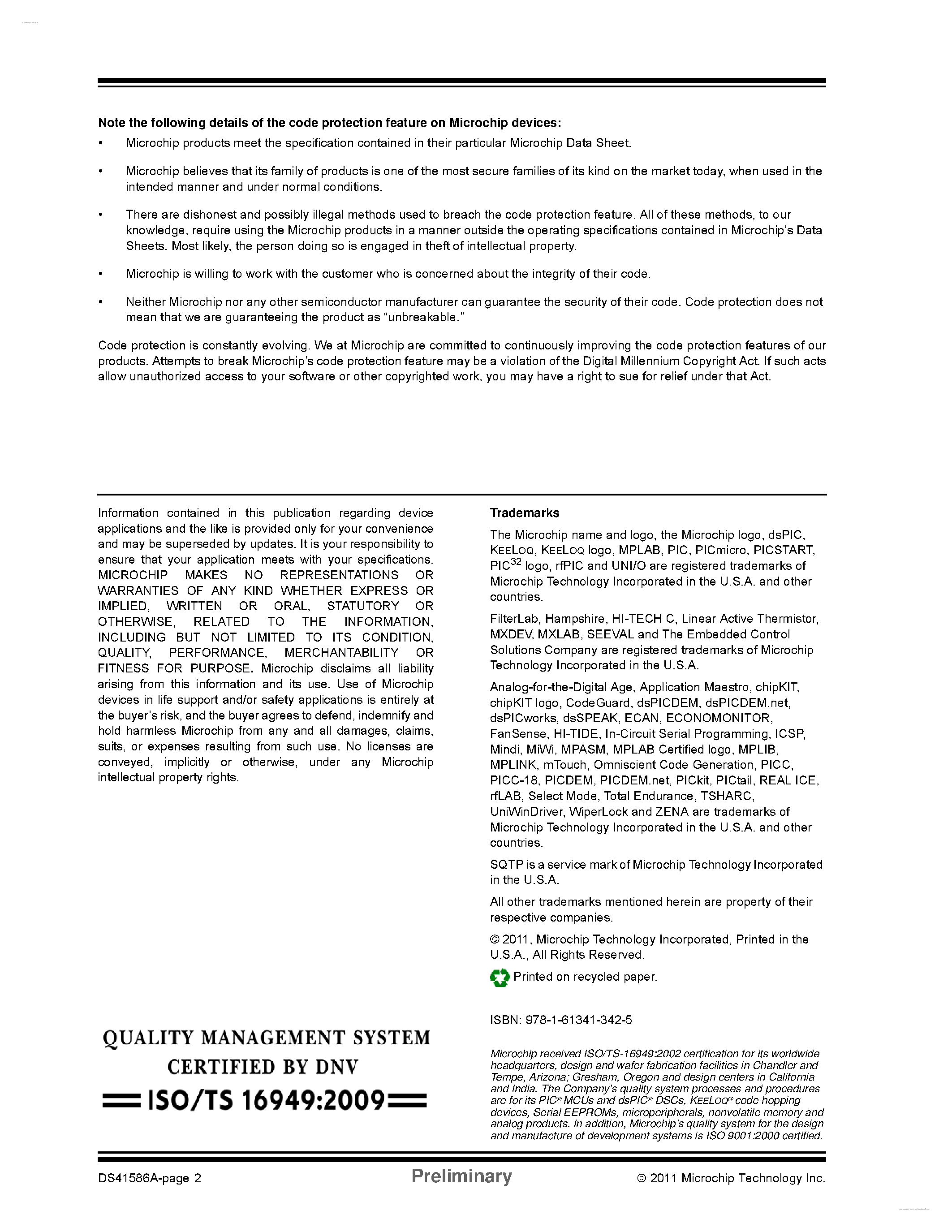 Даташит PIC16F1507 - 8-Bit Microcontrollers страница 2