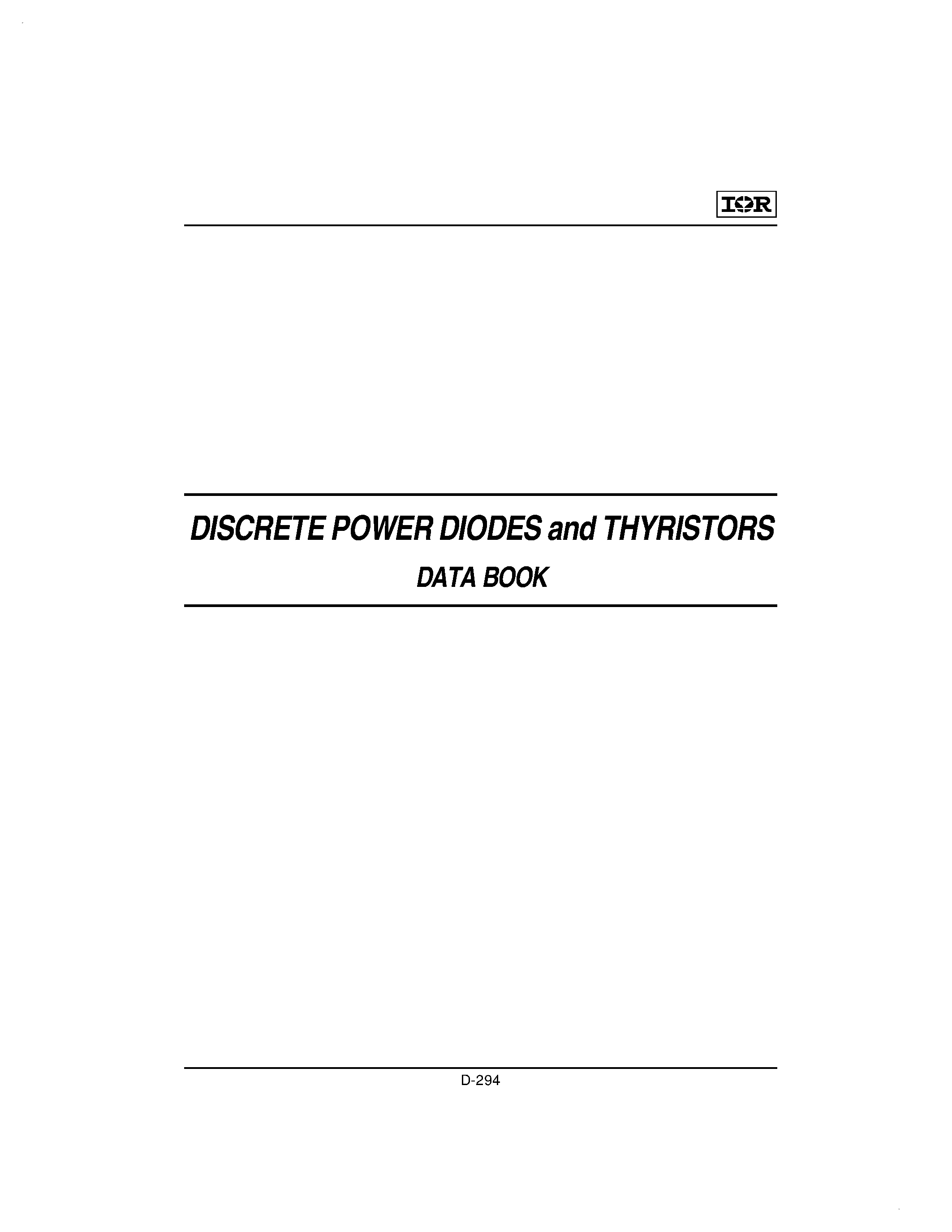 Datasheet ST280C - PHASE CONTROL THYRISTORS page 1