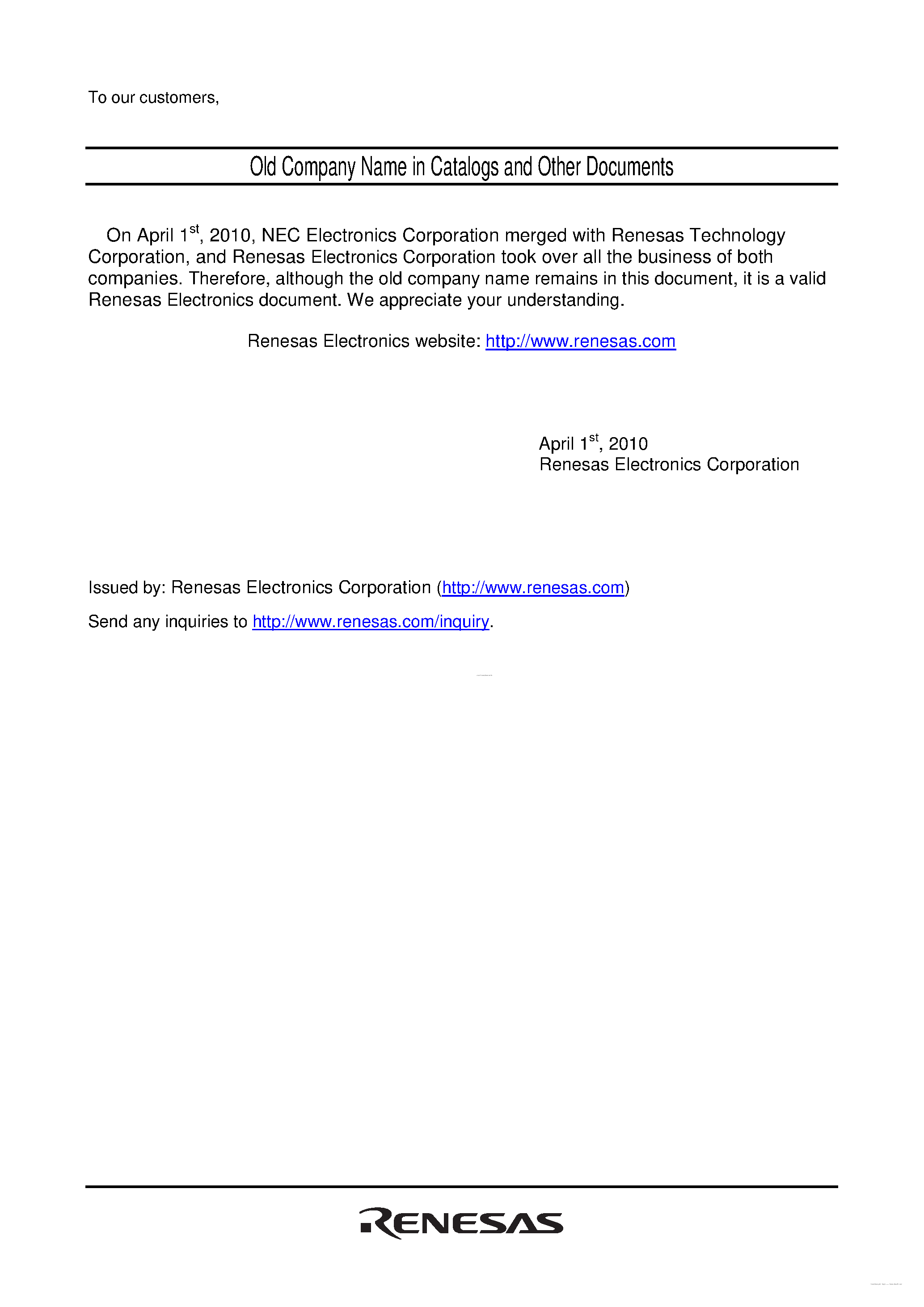 Datasheet RJK1562DJE - N-Channel Power MOSFET page 1