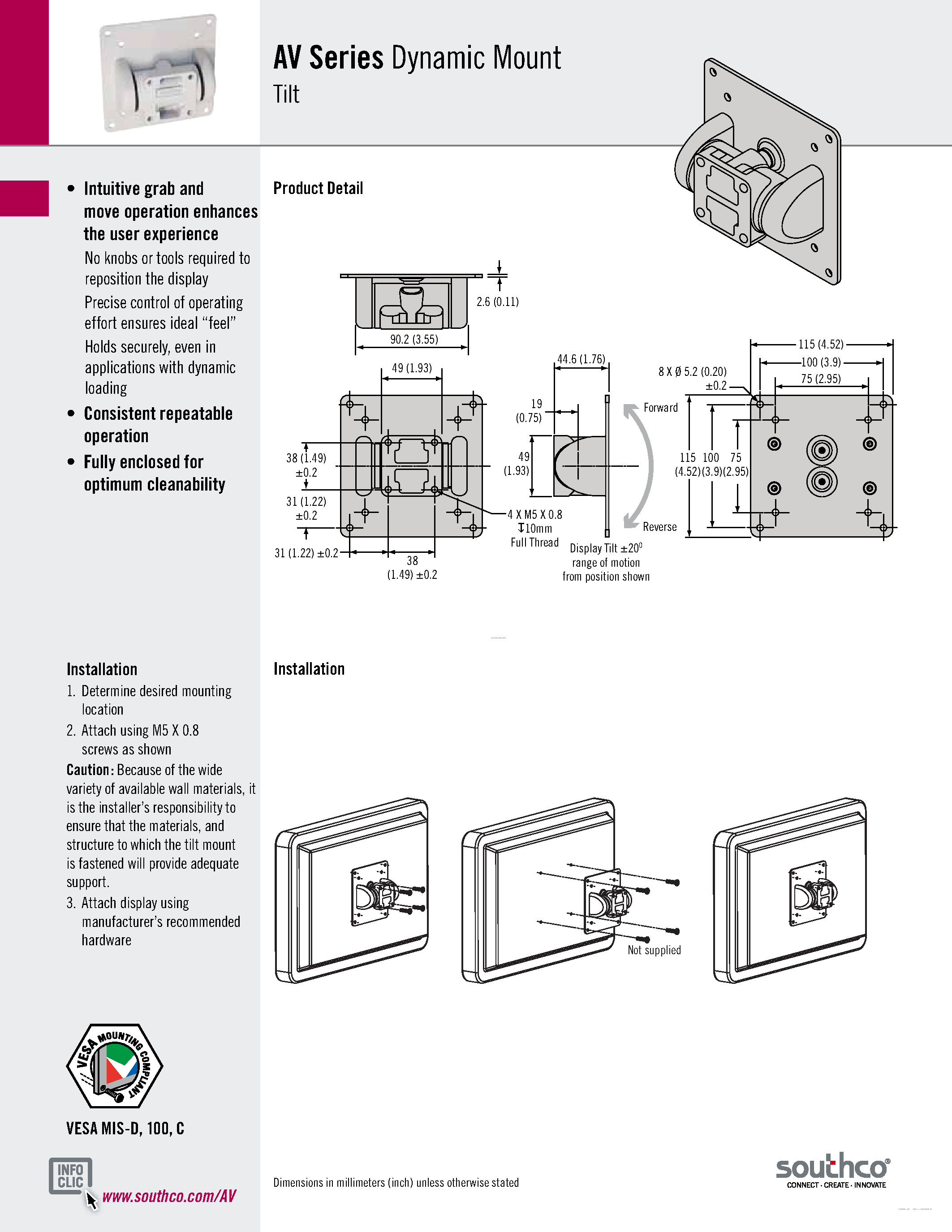 Datasheet AV-D30-5Txxx-x page 1 Datasheet AV-D30-5Txxx-x - page 1
