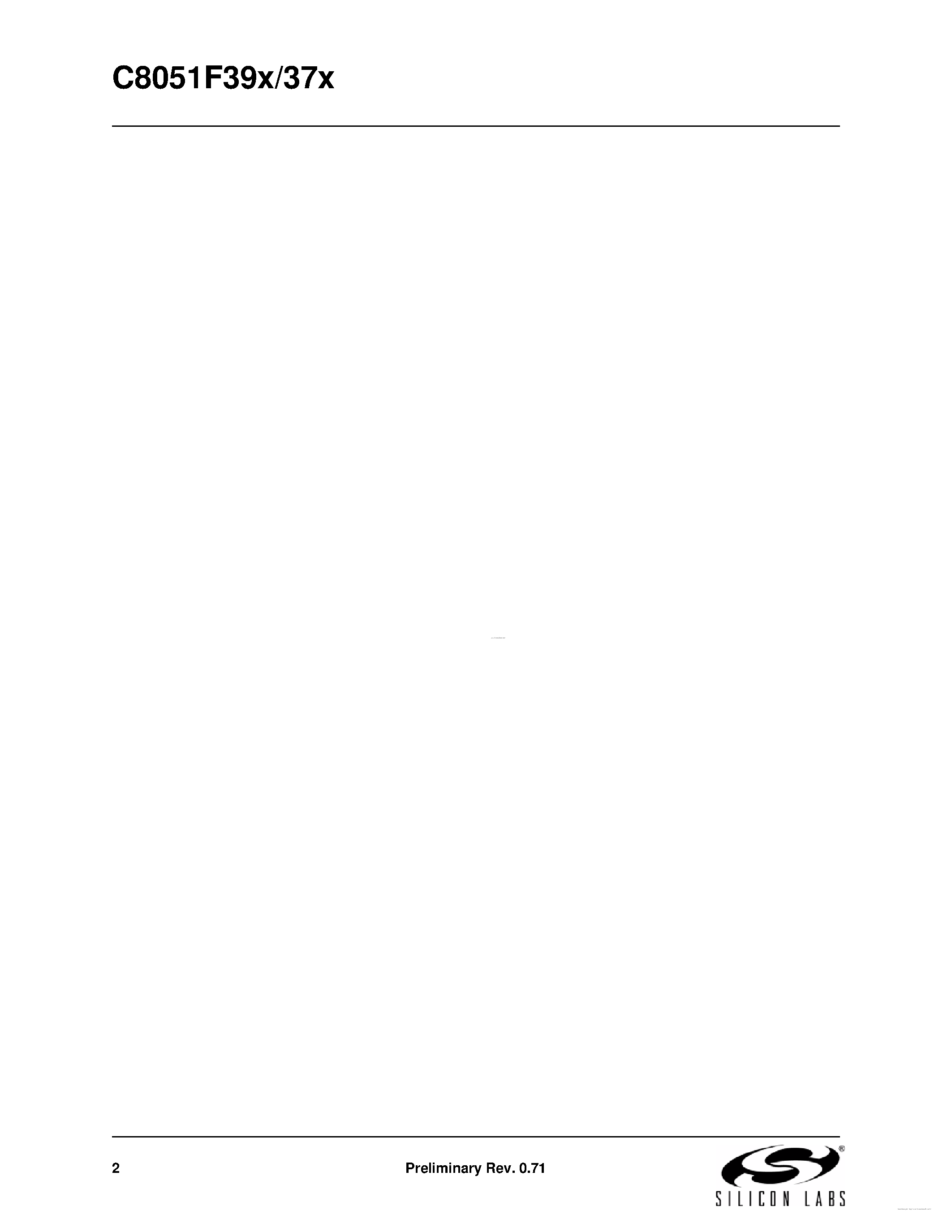 Datasheet C8051F370-A-GM - page 2