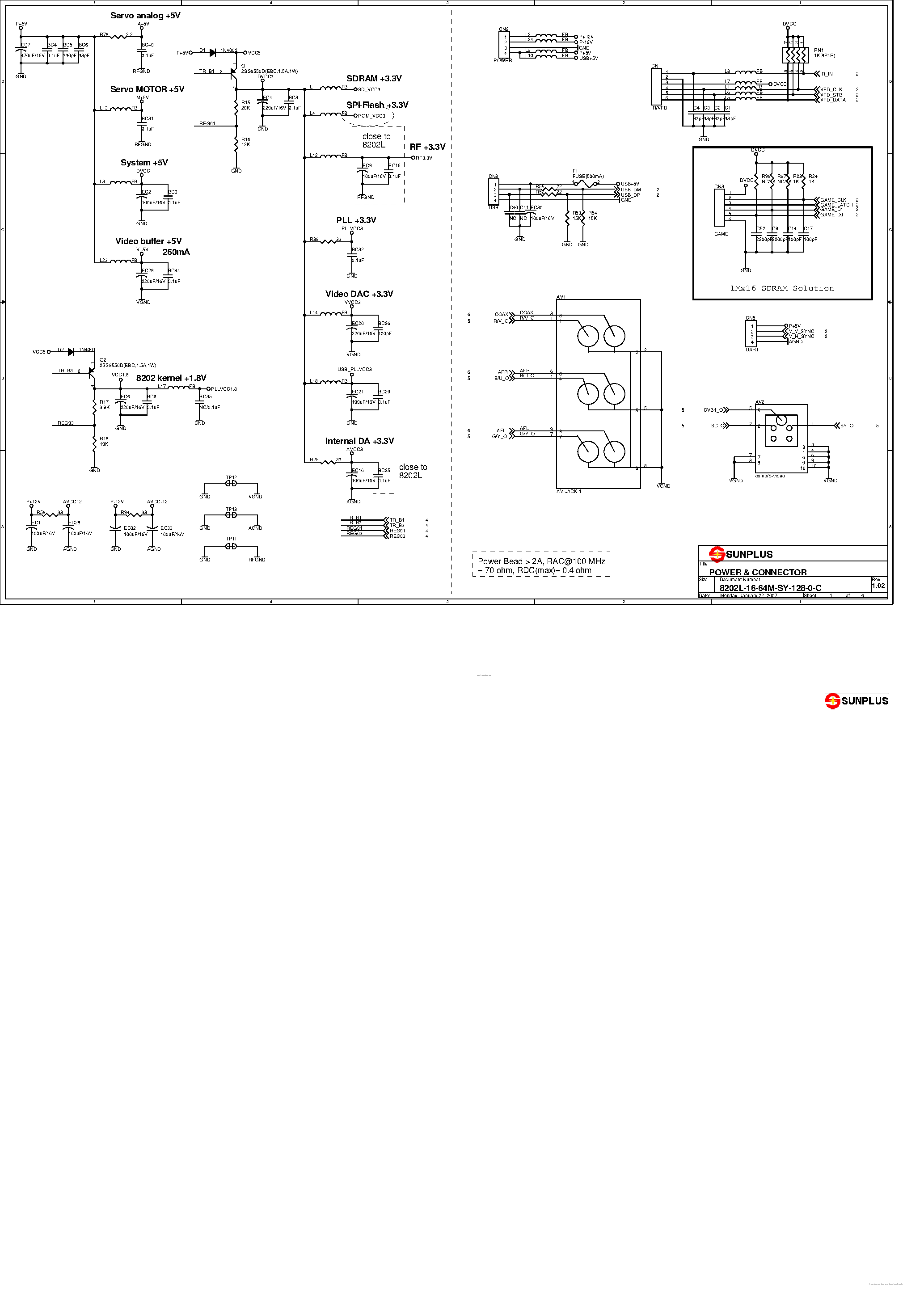 Datasheet SPHE8202L - page 1