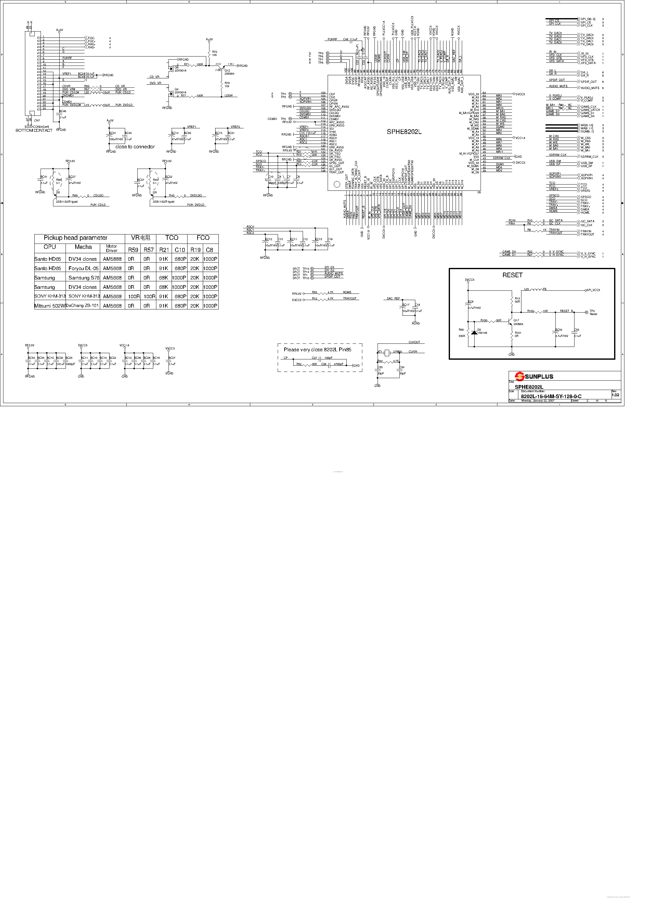 Datasheet SPHE8202L - page 2