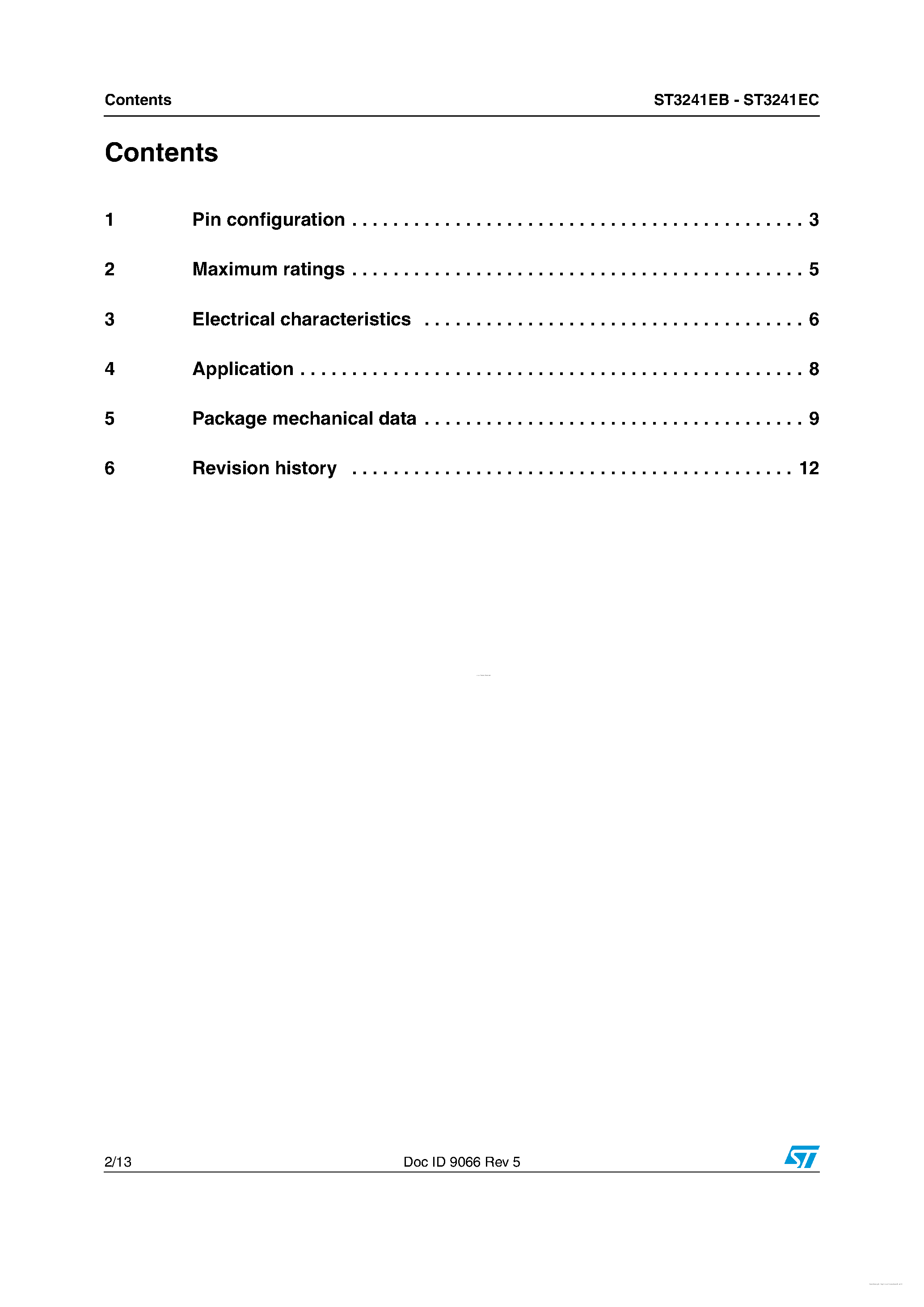 Datasheet ST3241EB page 2 Datasheet ST3241EB - page 2