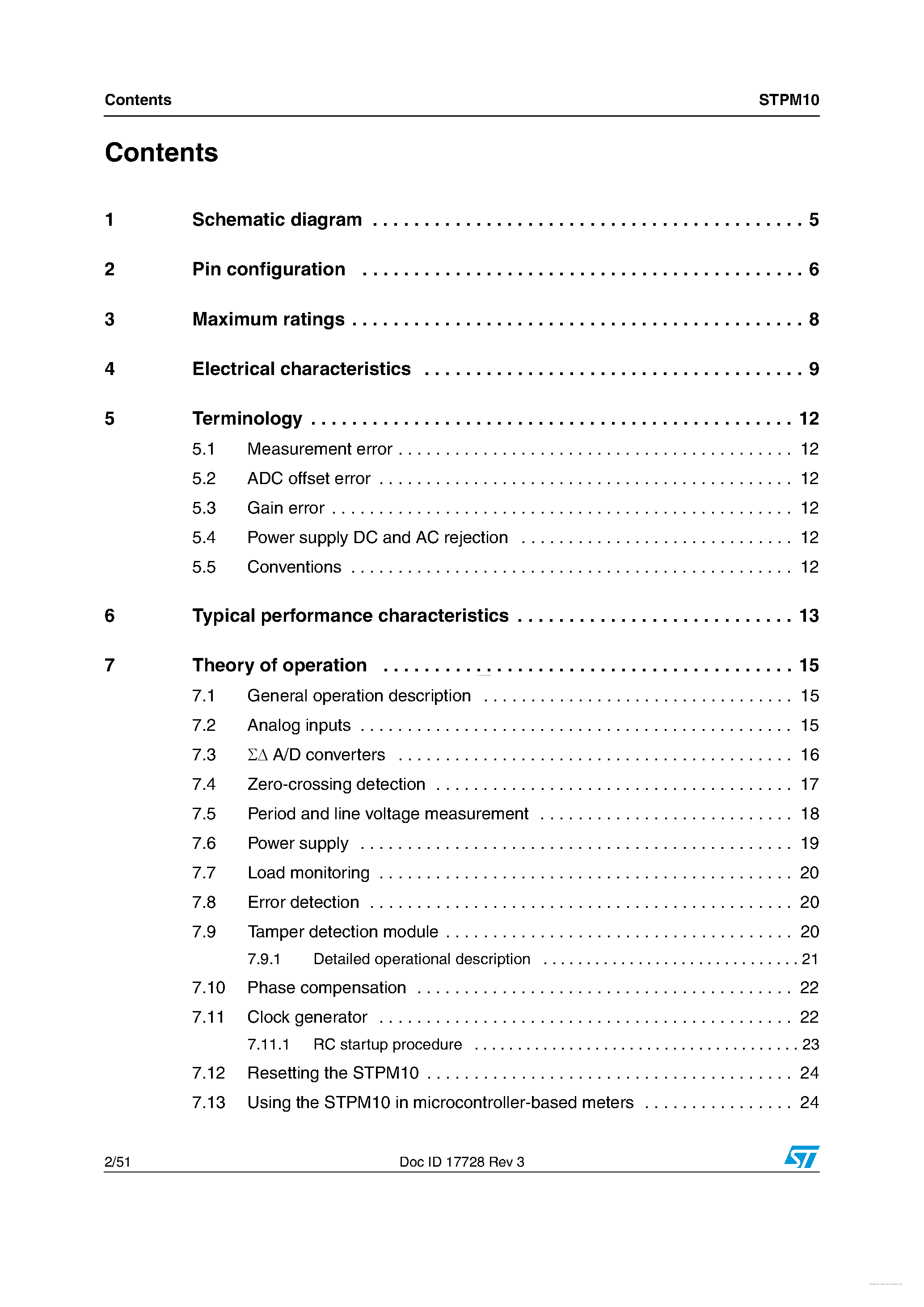 Datasheet STPM10 - page 2