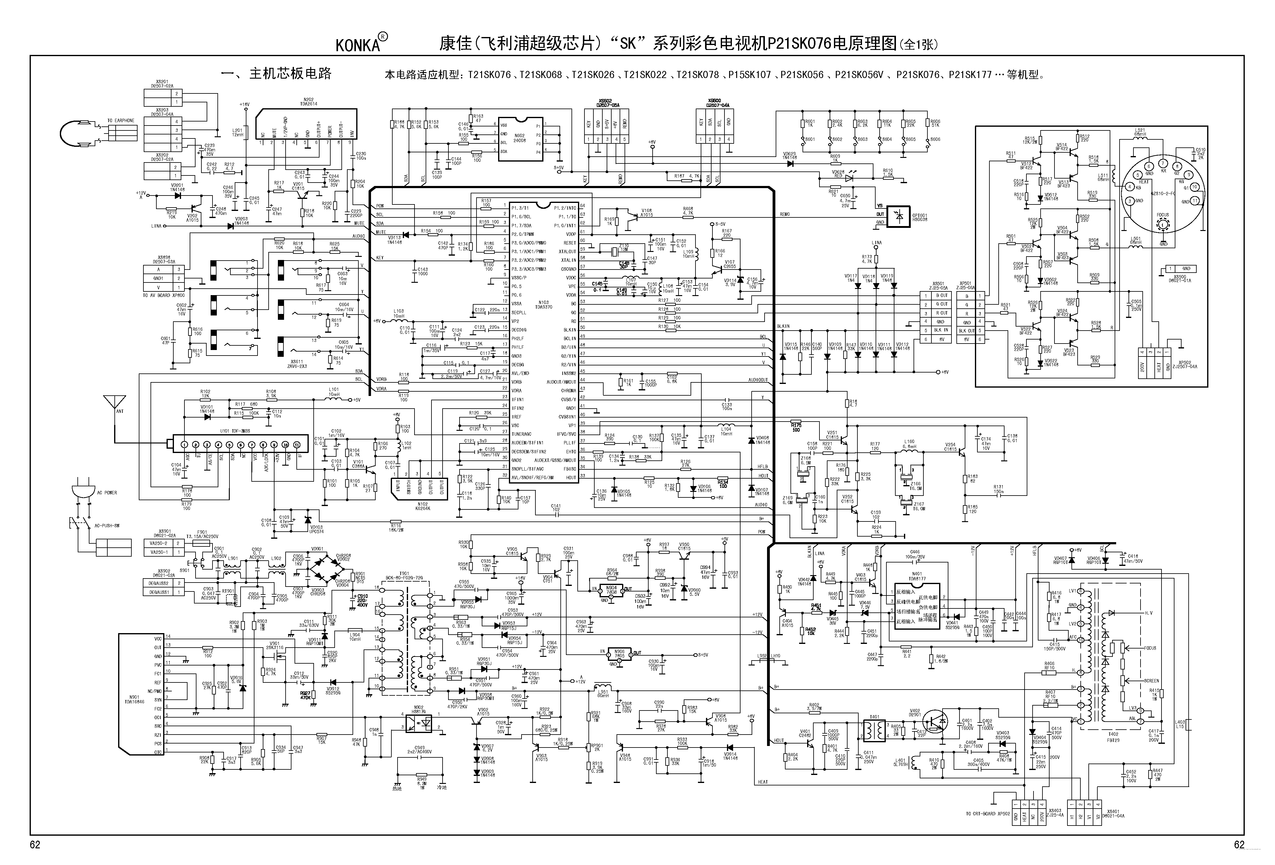 Datasheet TDA9370 page 1 Datasheet TDA9370 - page 1