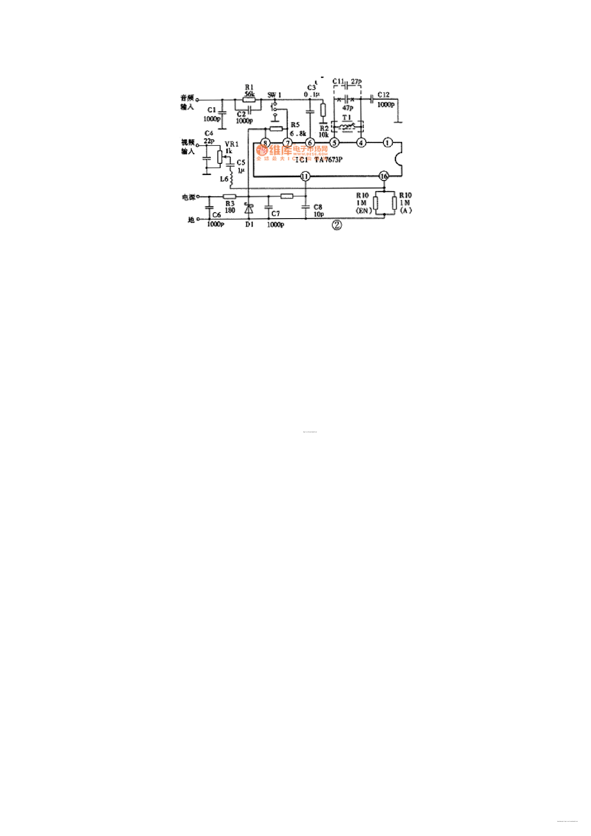 Datasheet TA7673P page 2 Datasheet TA7673P - page 2