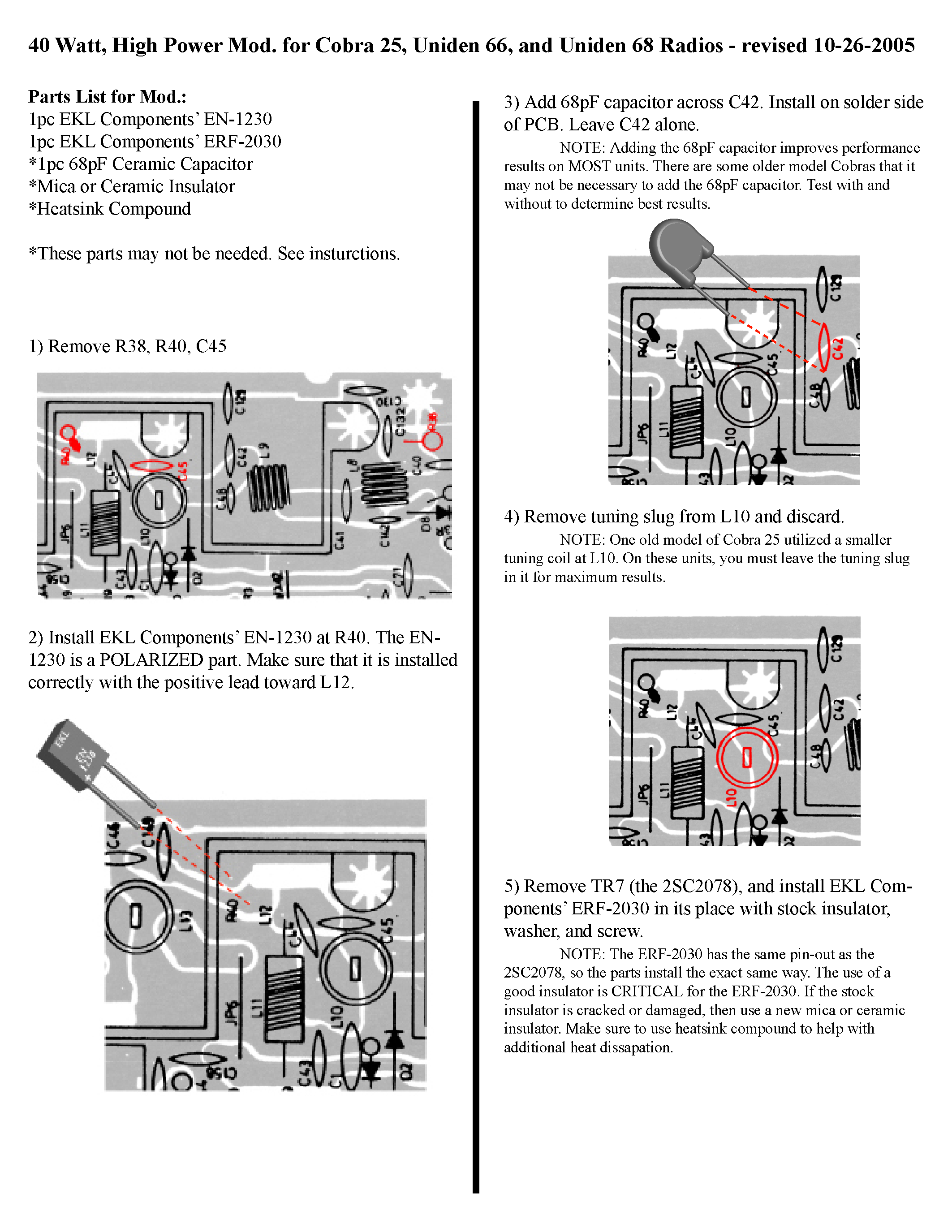 Datasheet ERF2030 - page 2