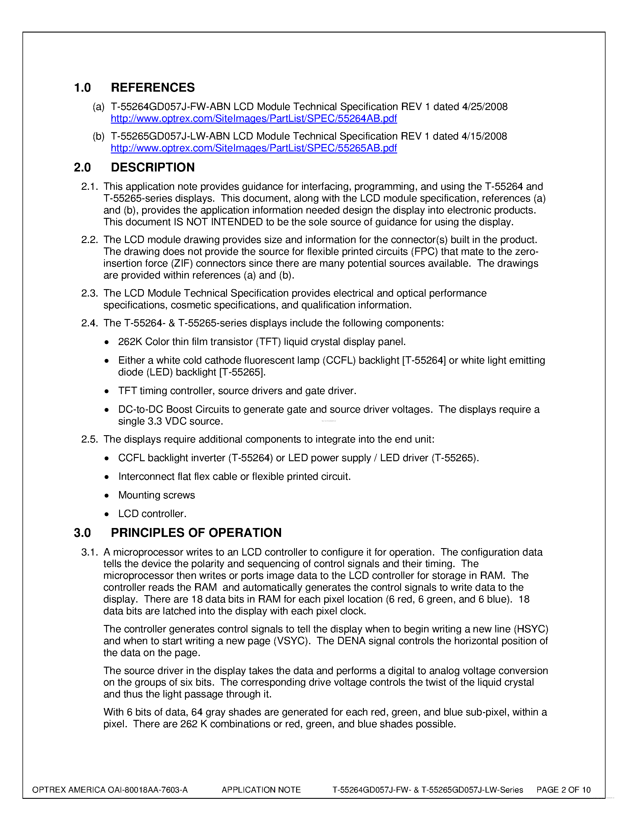 Datasheet T-55264GD057J-FW - page 2