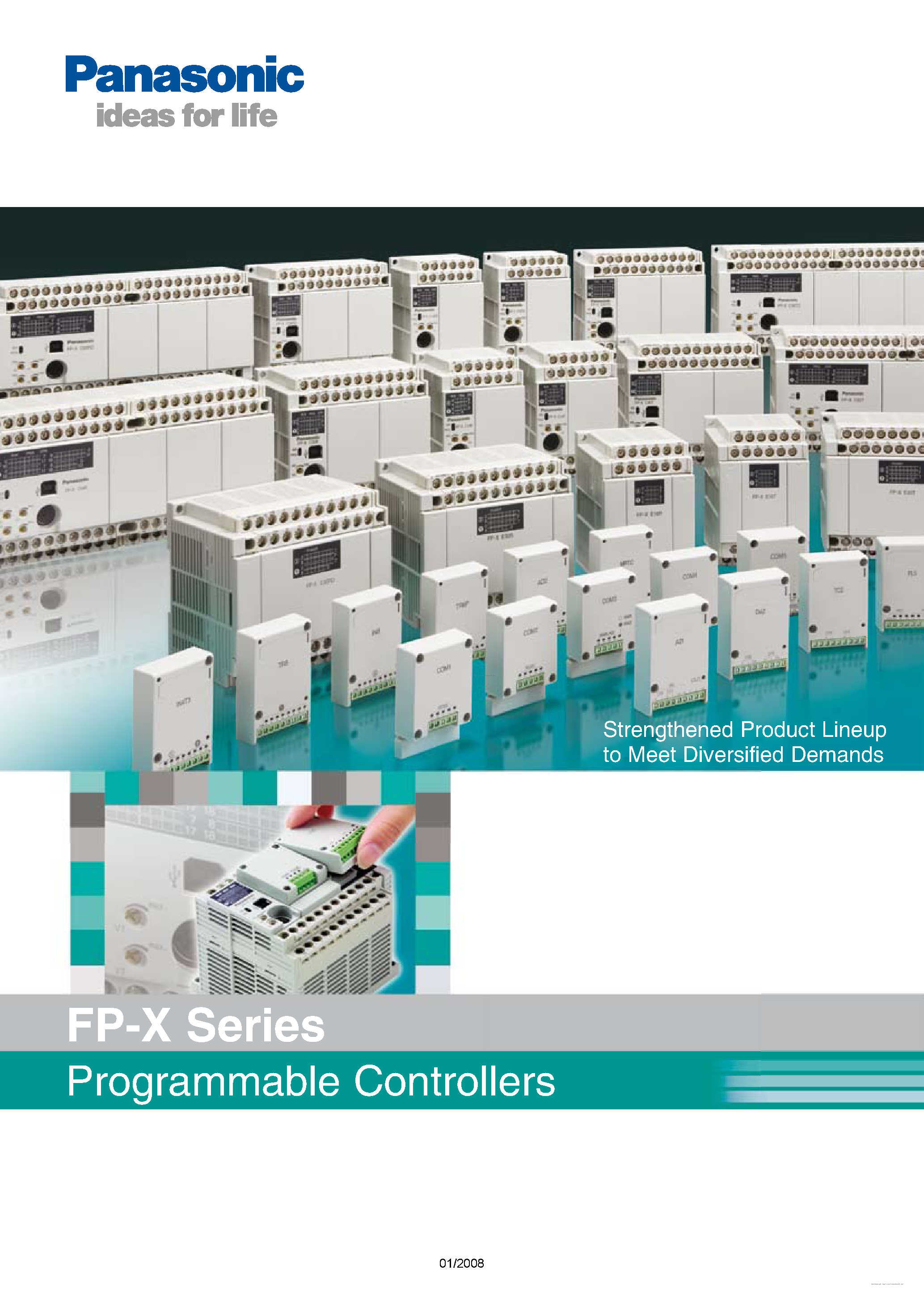 Datasheet PLC-FP-X page 1 Datasheet PLC-FP-X - page 1