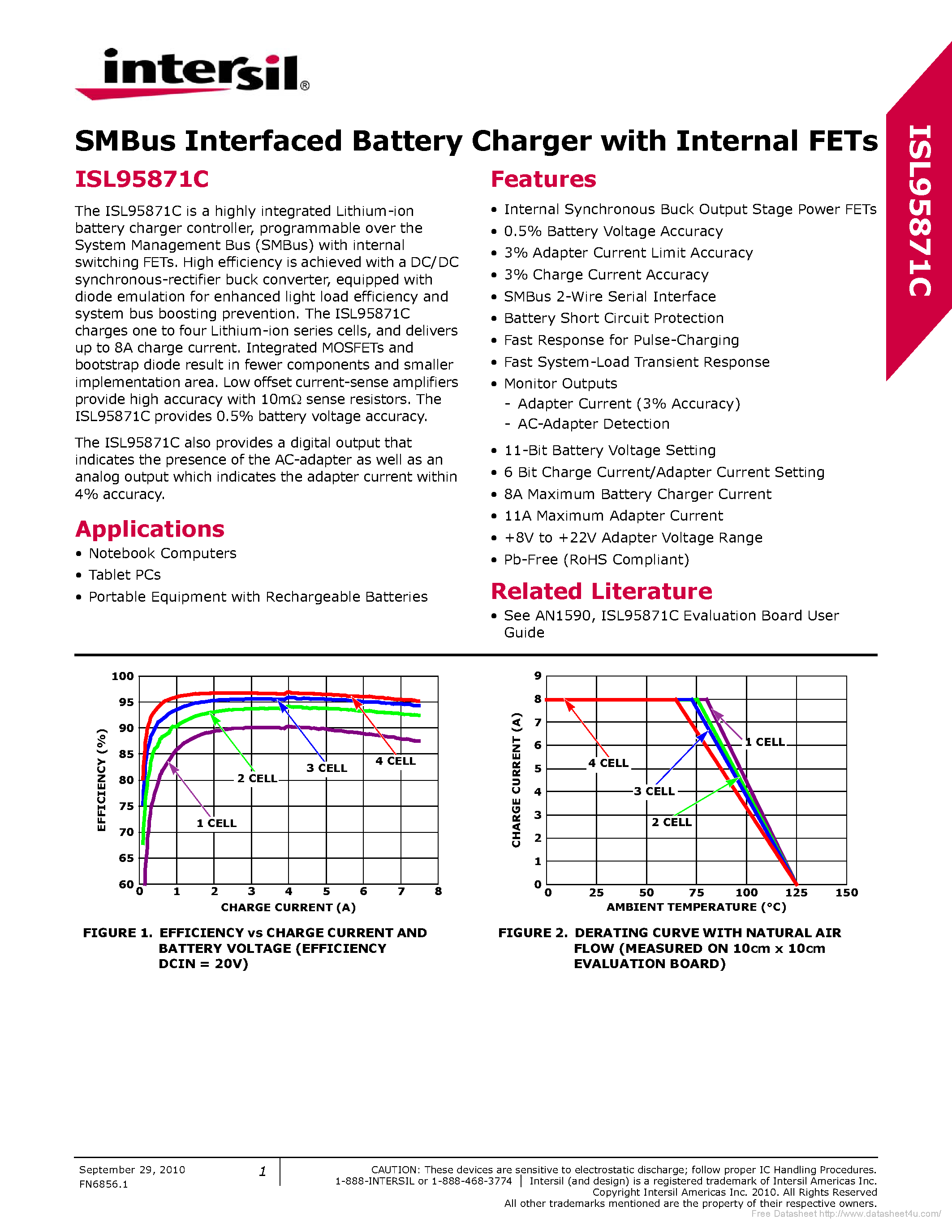Datasheet ISL95871C - page 1