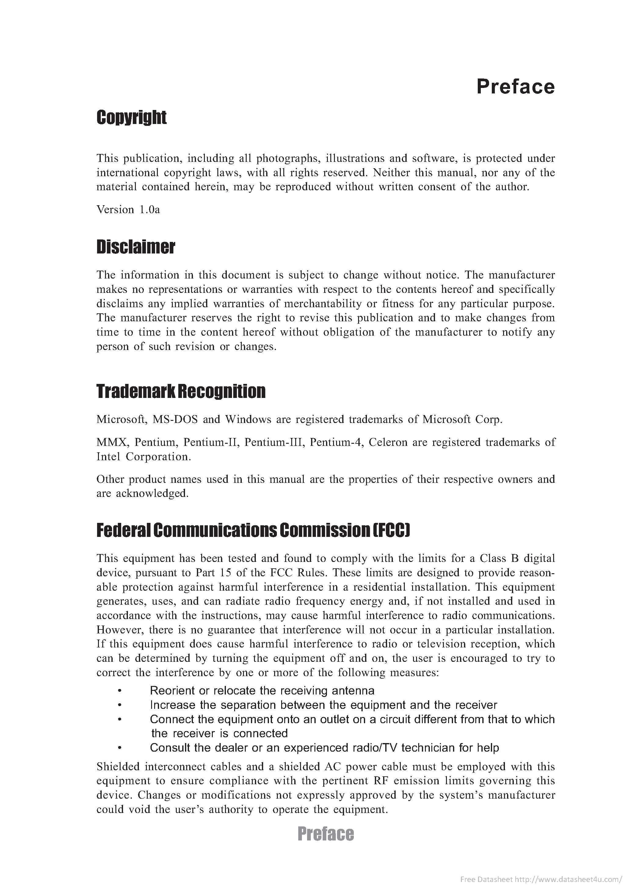 Даташит P4M800Pro-M - страница 2