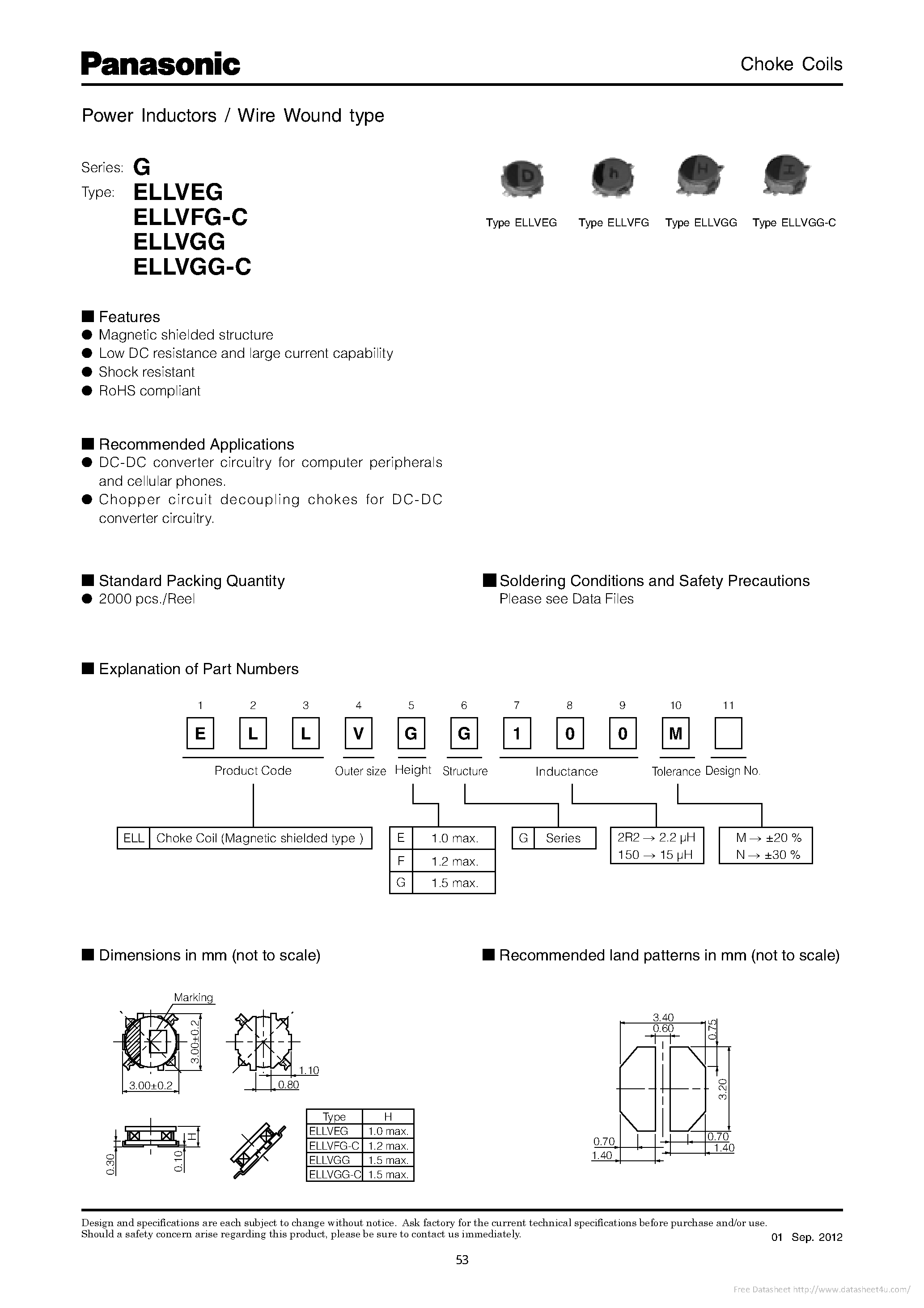 Даташит ELLVEG - страница 1