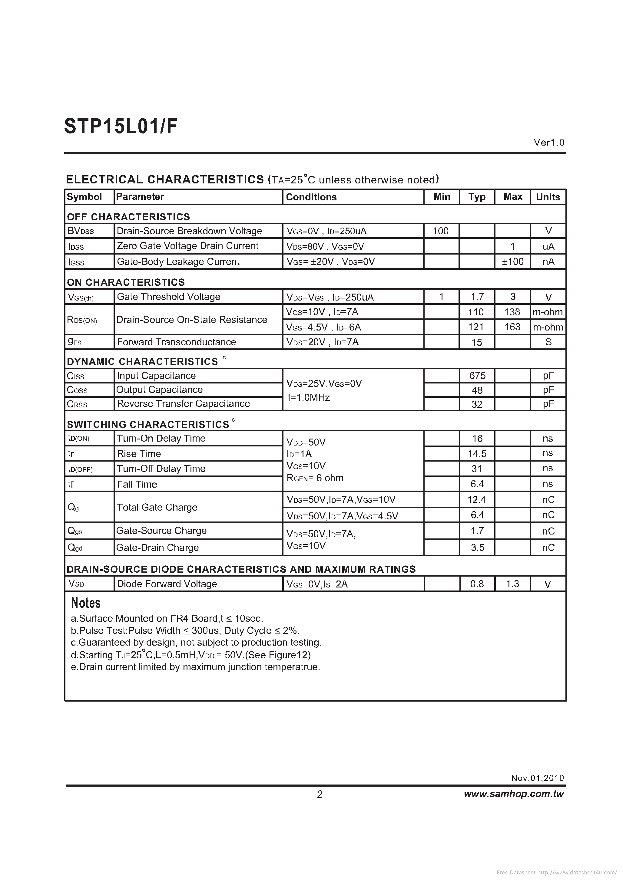Даташит на микросхему STP15L01 страница 2 Даташит STP15L01 - страница 2