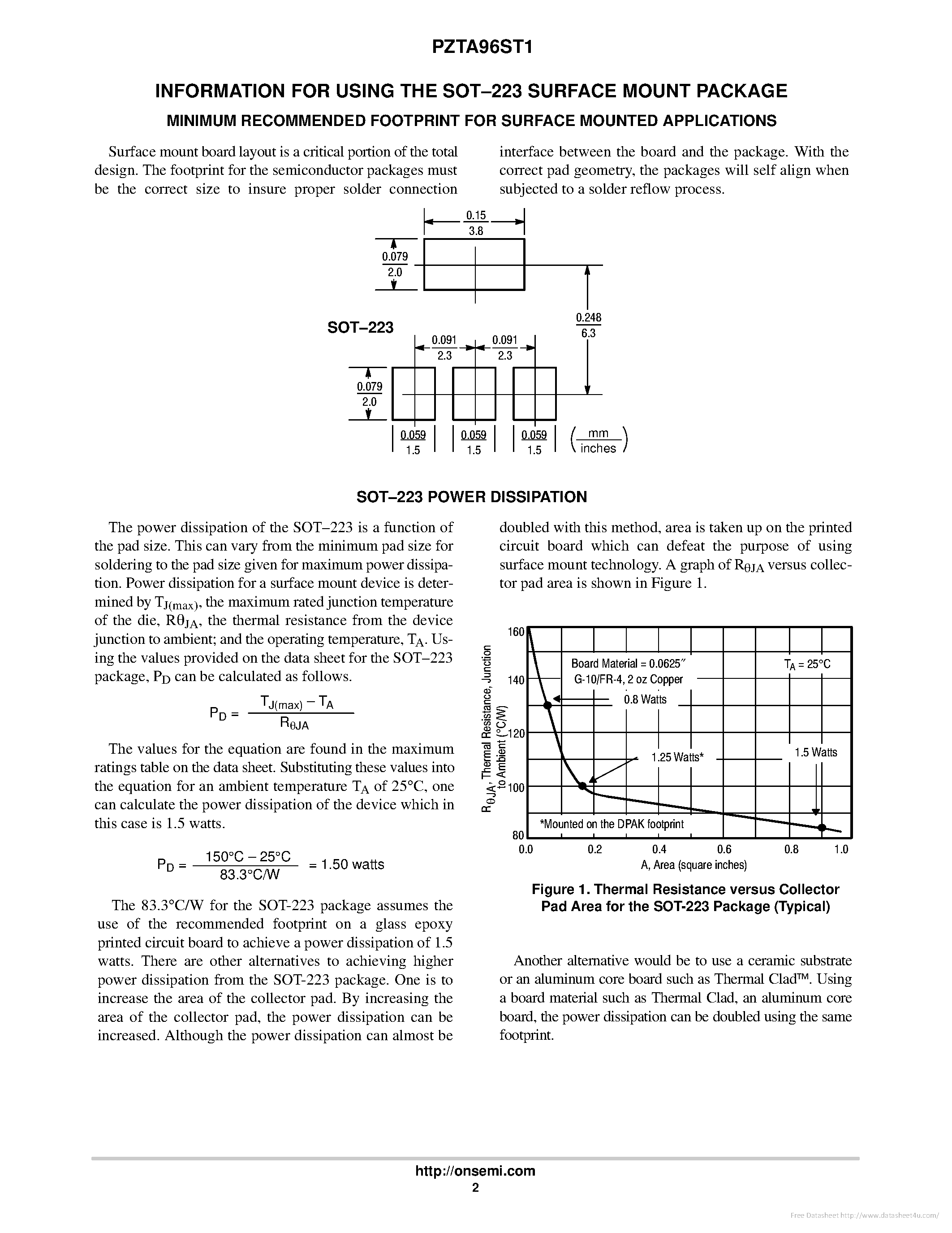 Даташит на микросхему PZTA96ST1 страница 2 Даташит PZTA96ST1 - страница 2