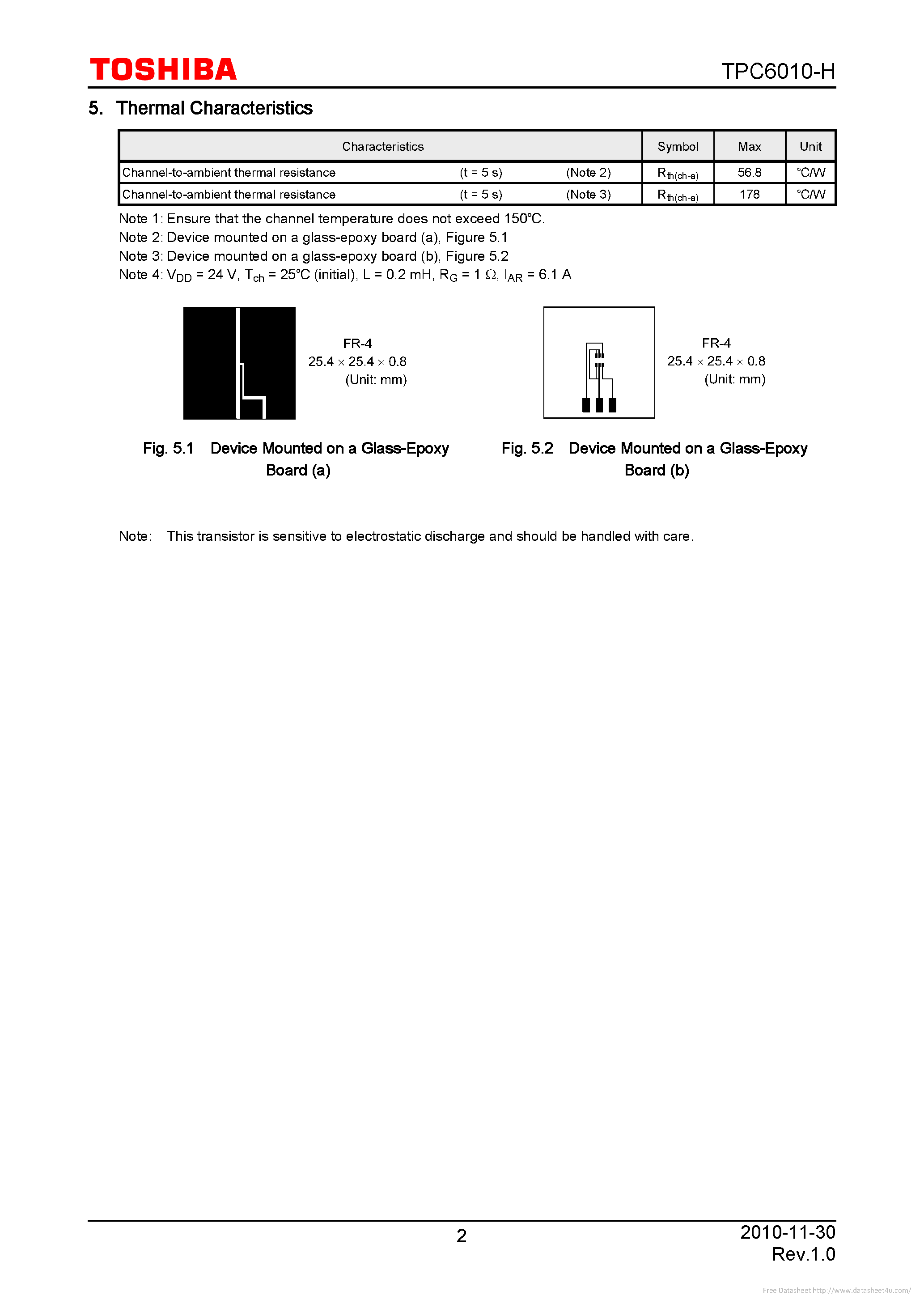 Datasheet TPC6010-H - page 2