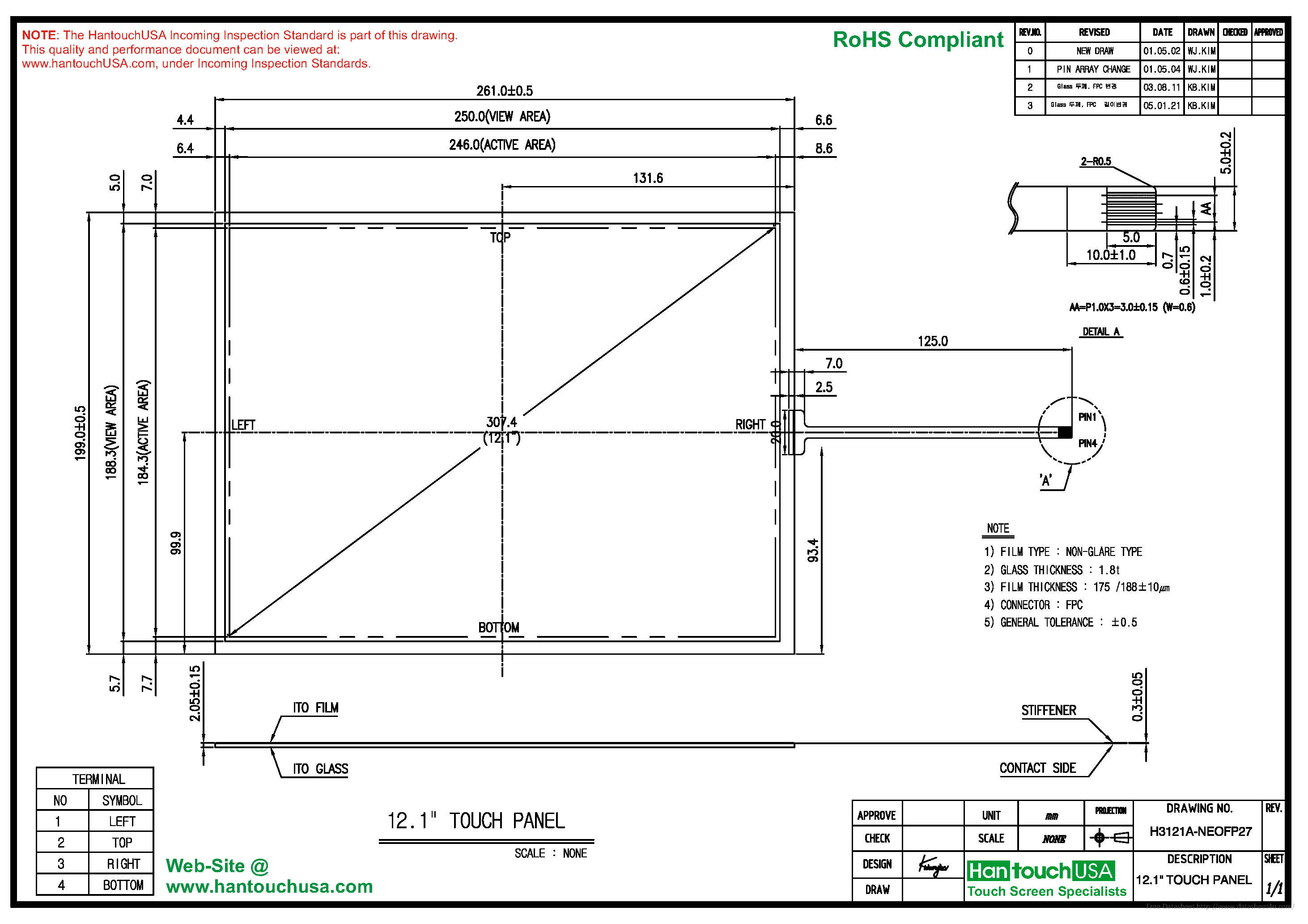 Datasheet TP1210S - page 1
