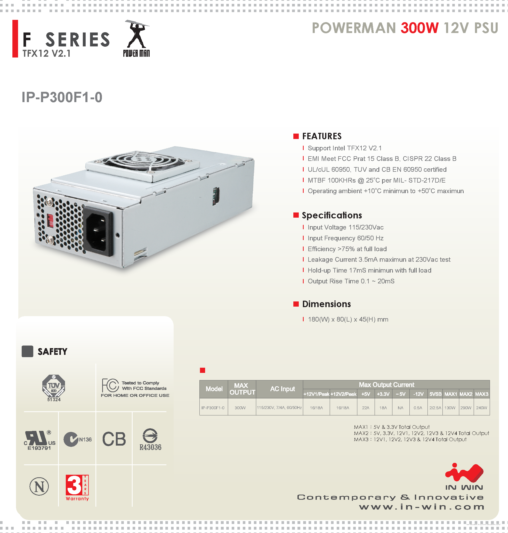 Даташит на микросхему IP-P300F1-0 страница 1 Даташит IP-P300F1-0 - страница 1