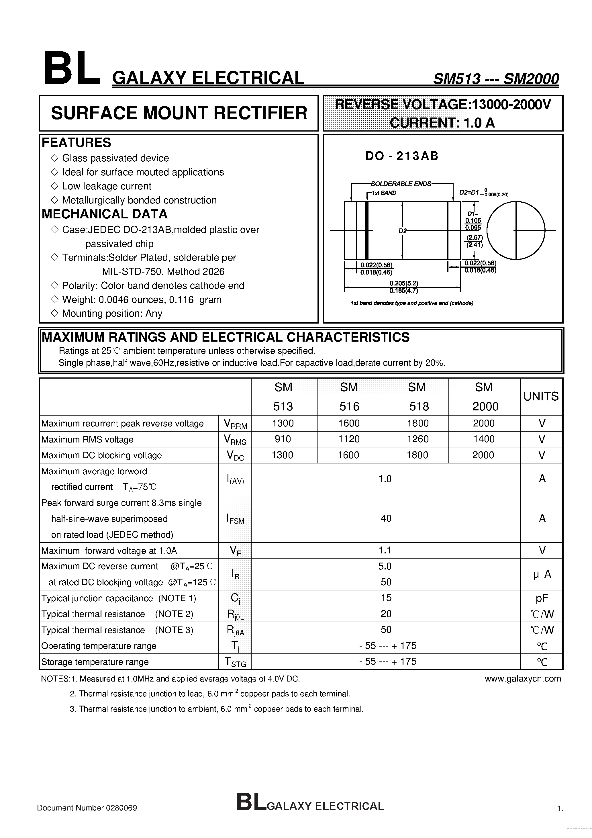 Даташит на микросхему SM2000 страница 1 Даташит SM2000 - страница 1
