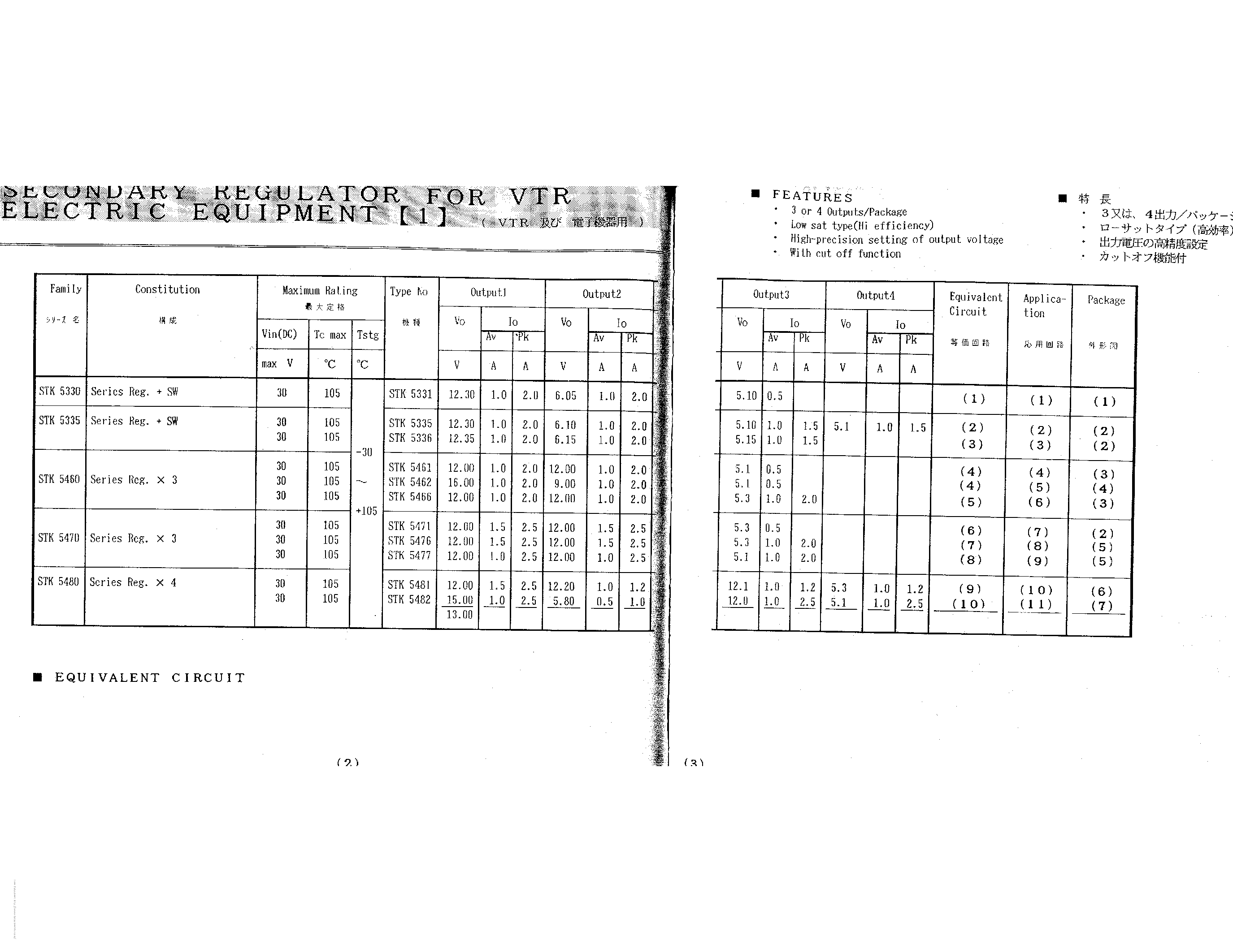 Даташит на микросхему STK5330 страница 1 Даташит STK5330 - страница 1