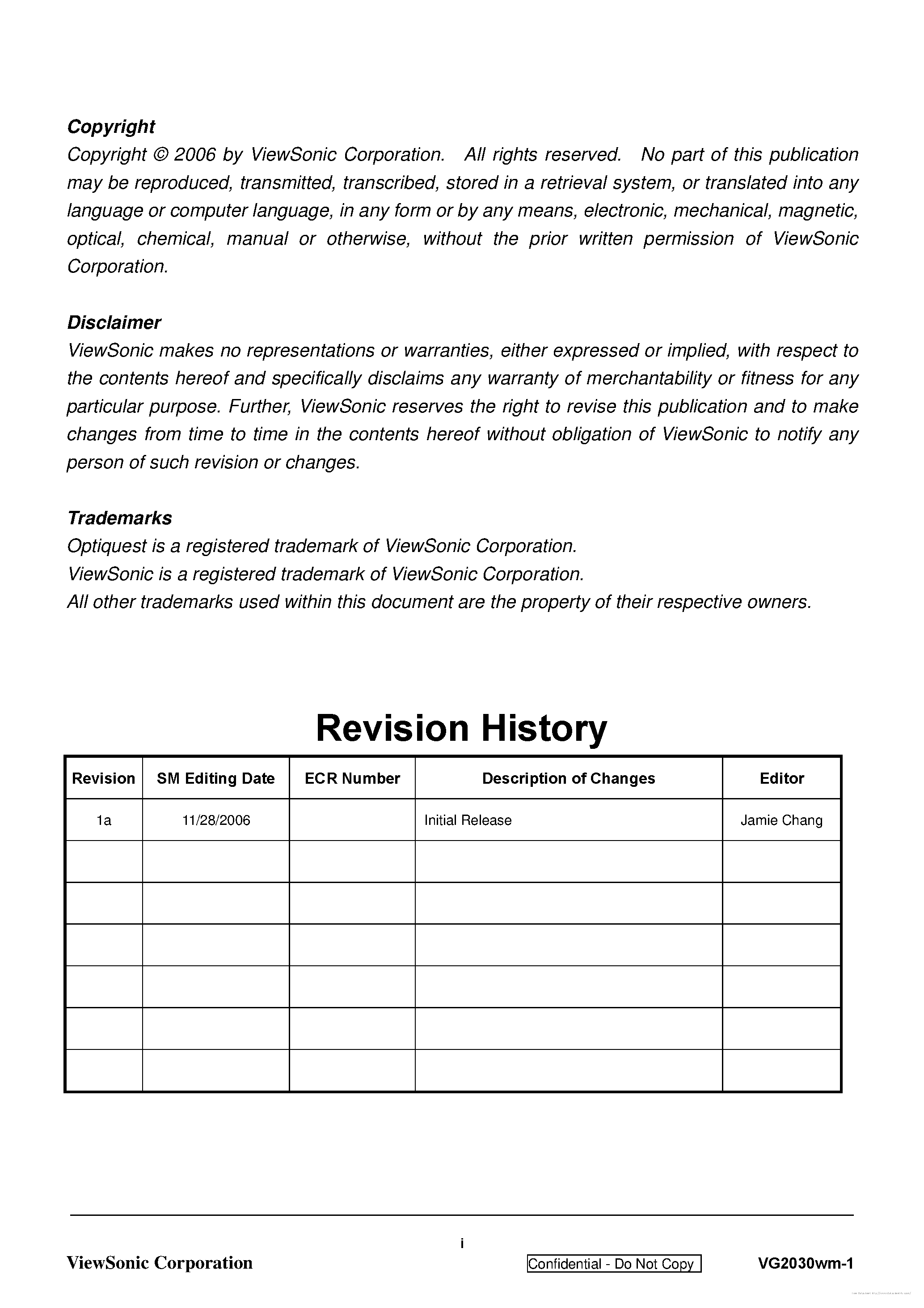 Datasheet VG2030wm-1 - page 2