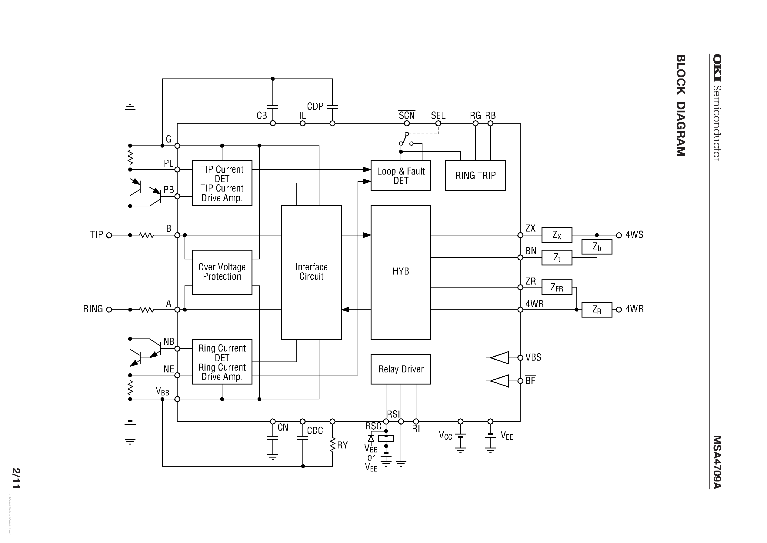 Даташит на микросхему MSA4709A страница 2 Даташит MSA4709A - страница 2