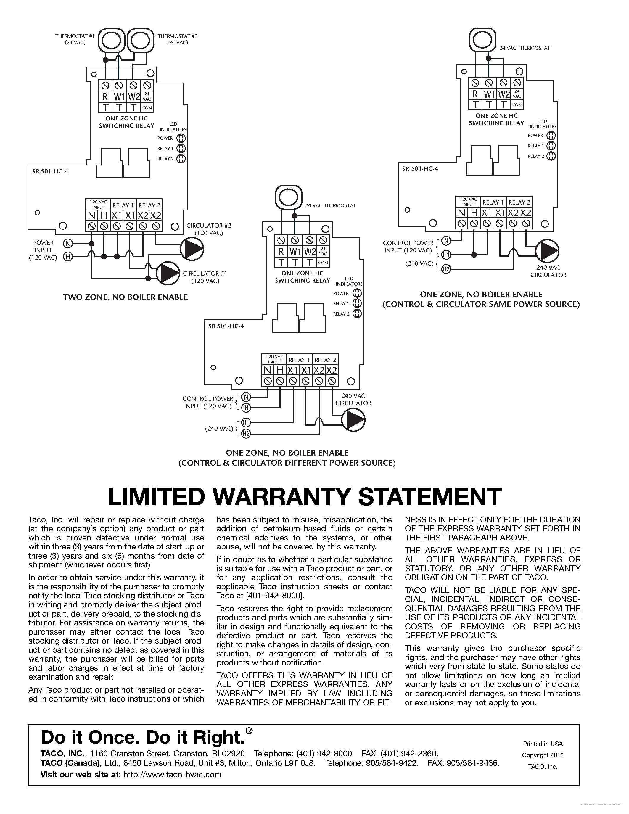 Datasheet SR501-HC-4 page 2 Datasheet SR501-HC-4 - page 2